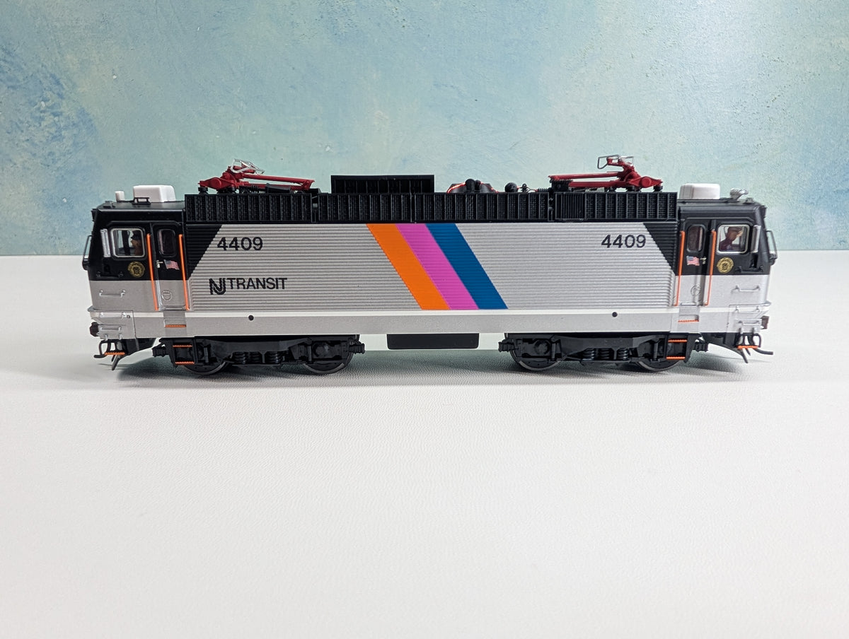 Atlas Master 10001655 HO Scale ALP-44 Electric Locomotive NJ Transit NJT #4409 Runs Great! Silver DCC Ready