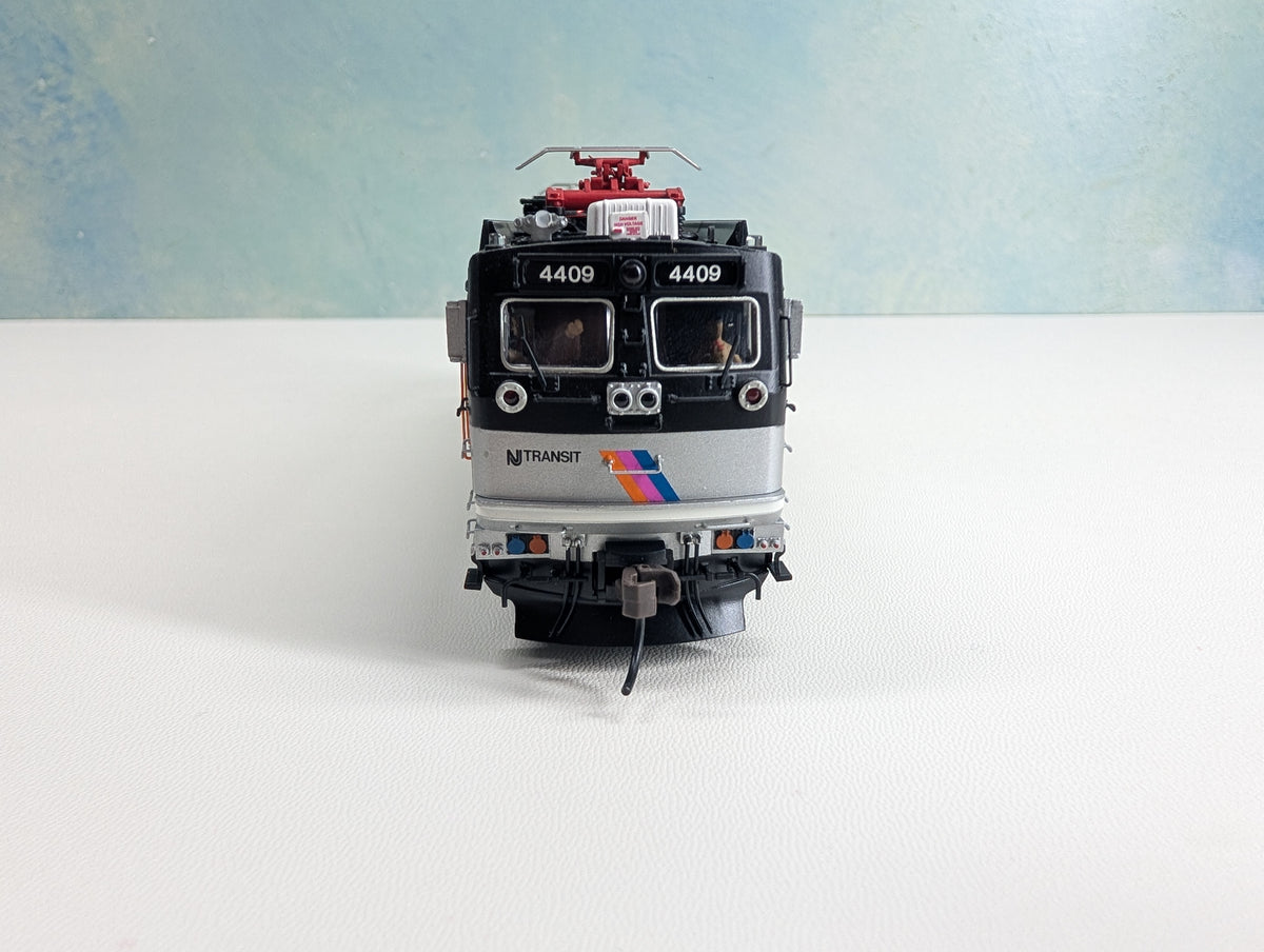Atlas Master 10001655 HO Scale ALP-44 Electric Locomotive NJ Transit NJT #4409 Runs Great! Silver DCC Ready