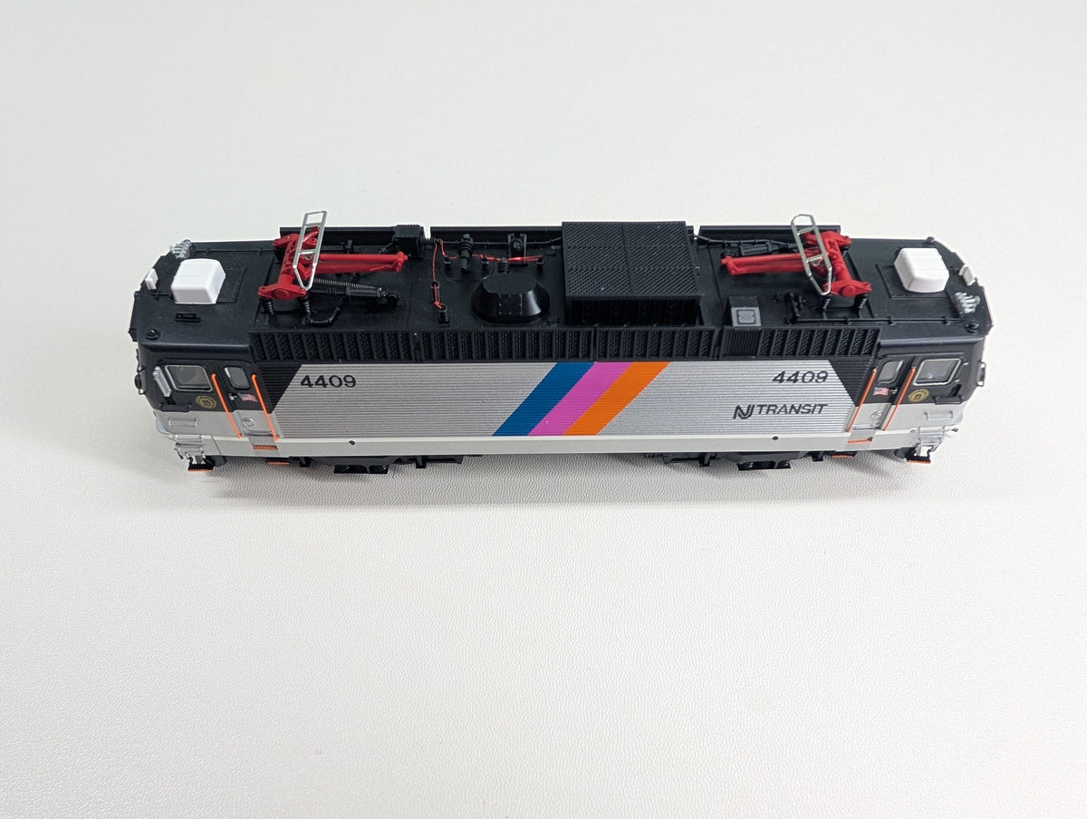 Atlas Master 10001655 HO Scale ALP-44 Electric Locomotive NJ Transit NJT #4409 Runs Great! Silver DCC Ready