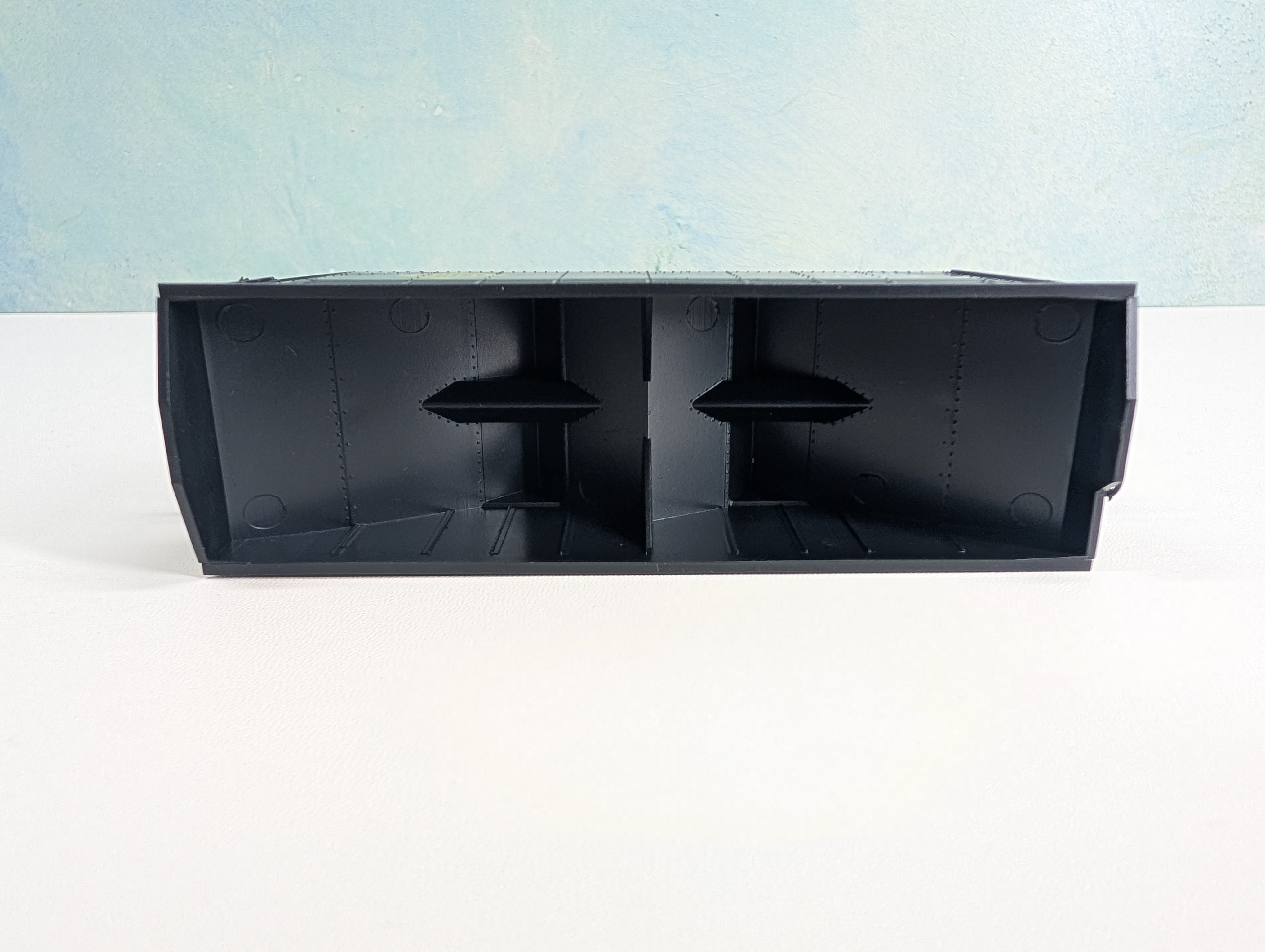 USED Athearn HO Scale 34' Offset-Side Hopper Erie #25265