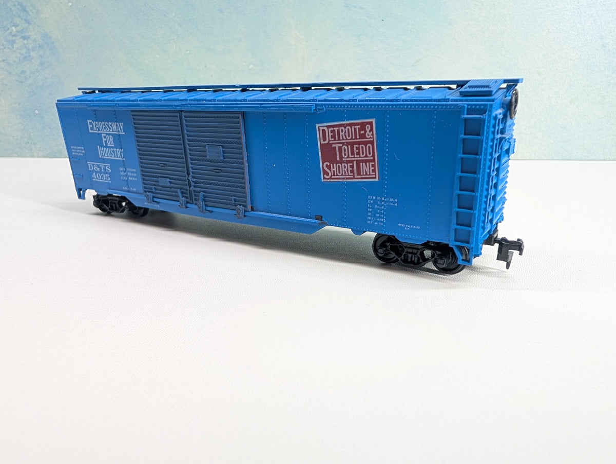 USED Athearn HO Scale 50' DD Auto Box Car Detroit and Toledo Shore Line D&TS #4035