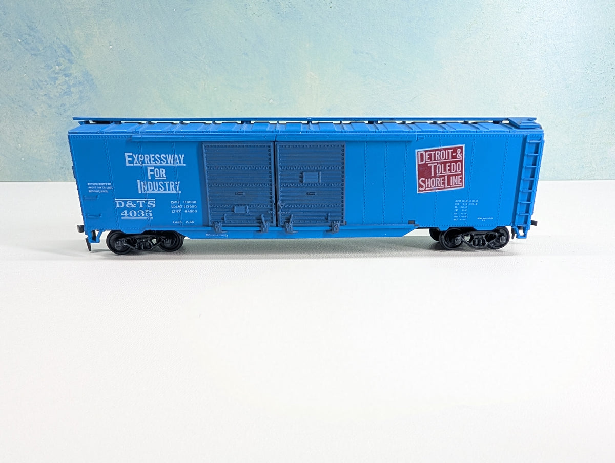 USED Athearn HO Scale 50' DD Auto Box Car Detroit and Toledo Shore Line D&TS #4035