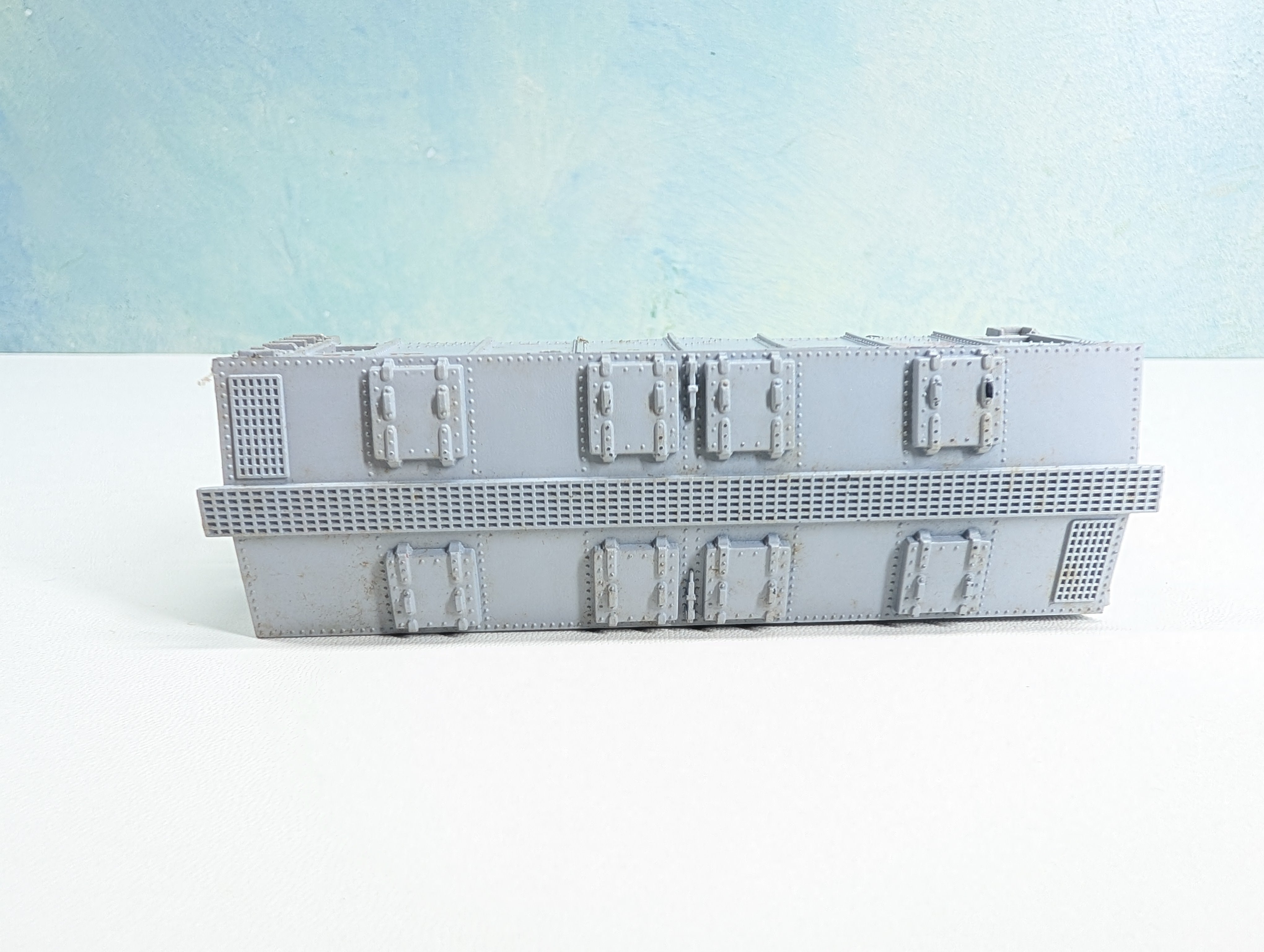 USED HO Scale 2 Bay Covered Hopper Monon CIL #4201