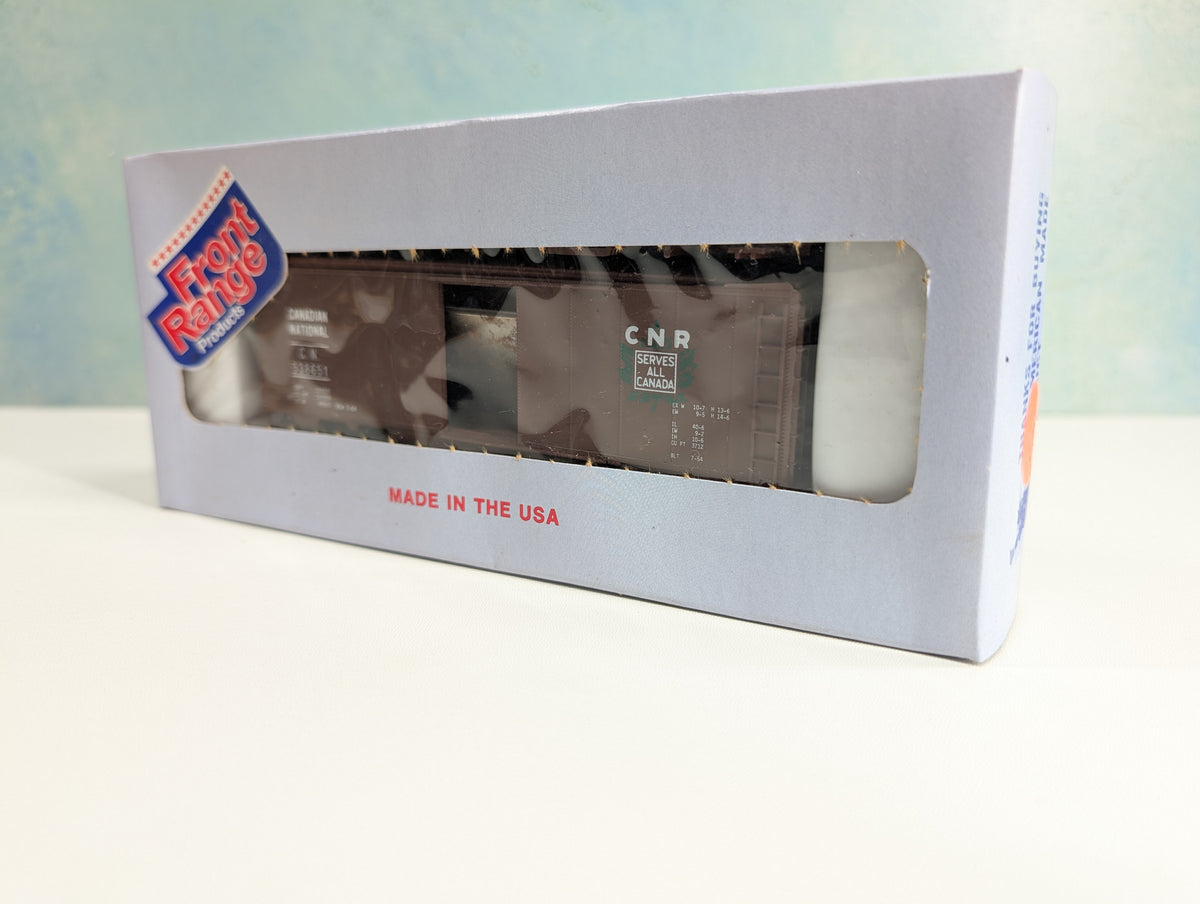 Front Range Products HO Scale 40' Box Car Canadian National CN #538651 KIT