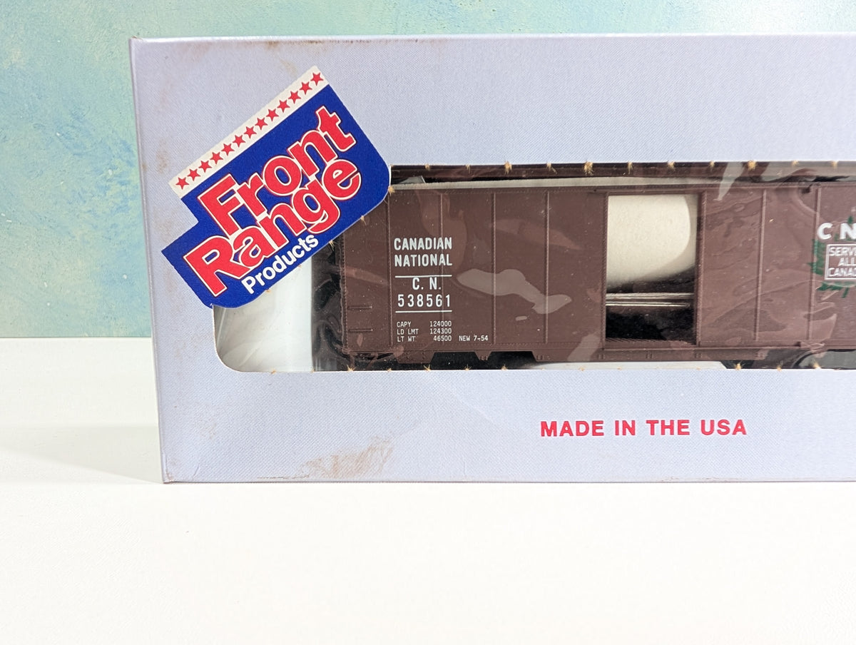 Front Range Products HO Scale 40' Box Car Canadian National CN #538561 KIT