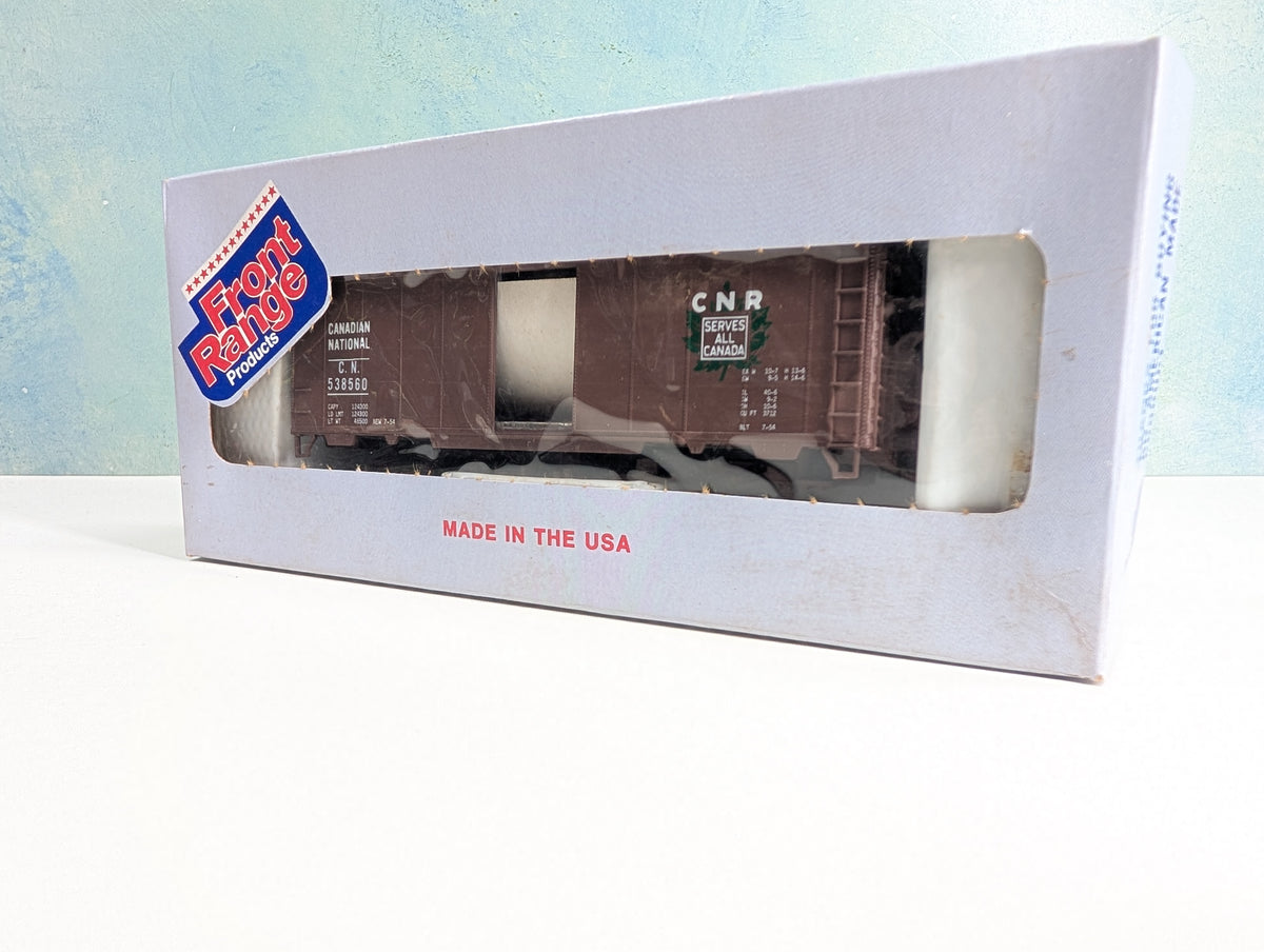 Front Range Products HO Scale 40' Box Car Canadian National CN #538560 KIT
