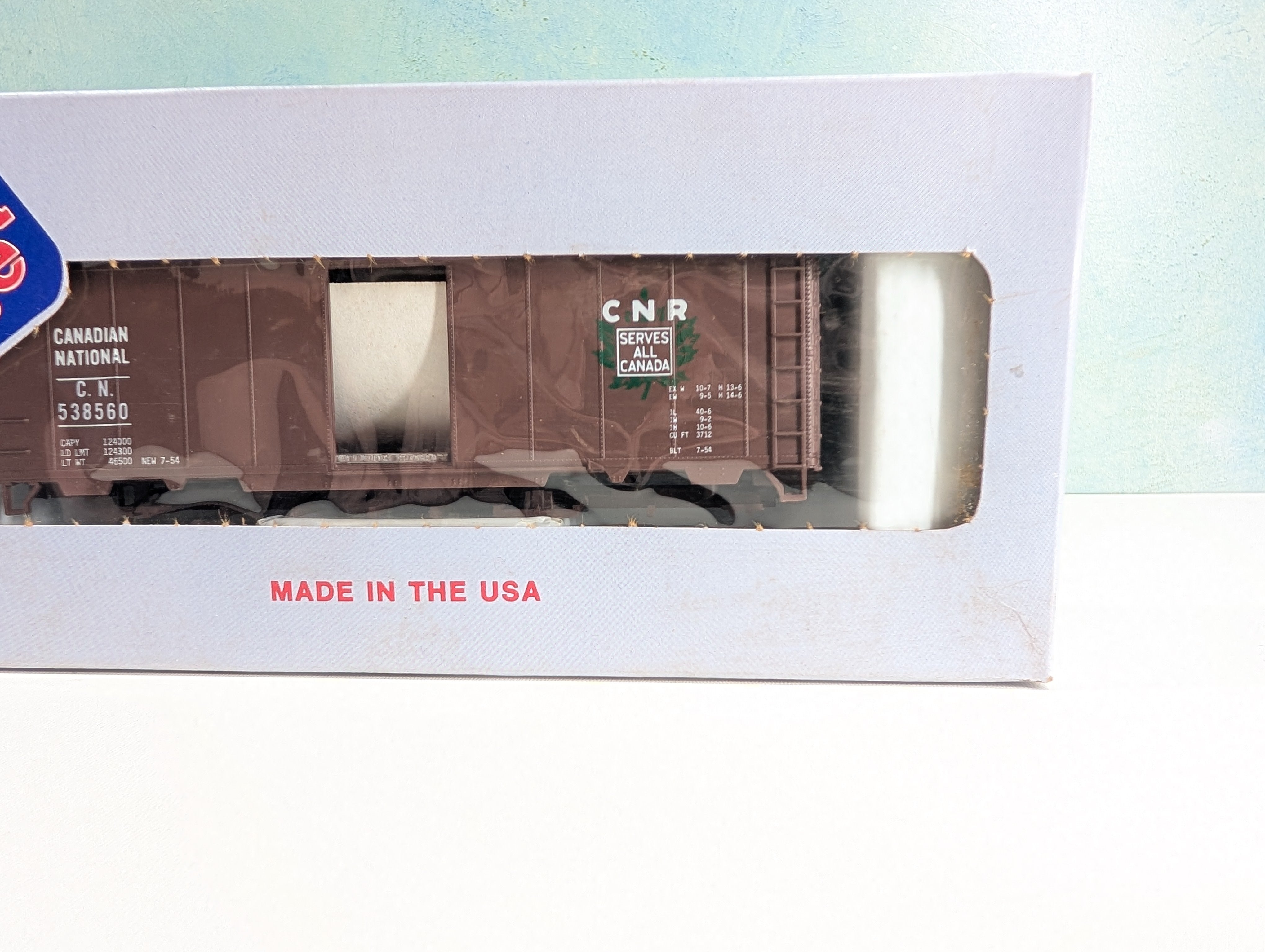 Front Range Products HO Scale 40' Box Car Canadian National CN #538560 KIT