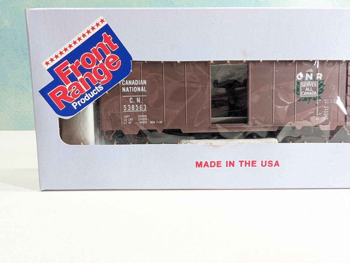Front Range Products HO Scale 40' Box Car Canadian National CN #538563 KIT
