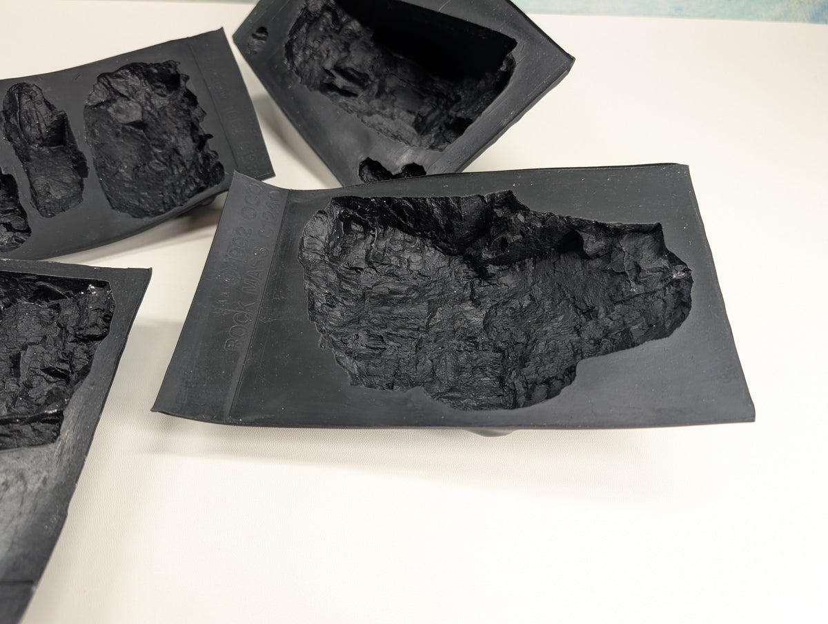 USED Woodland Scenics Multi Scale Lot of 4 Rock Molds