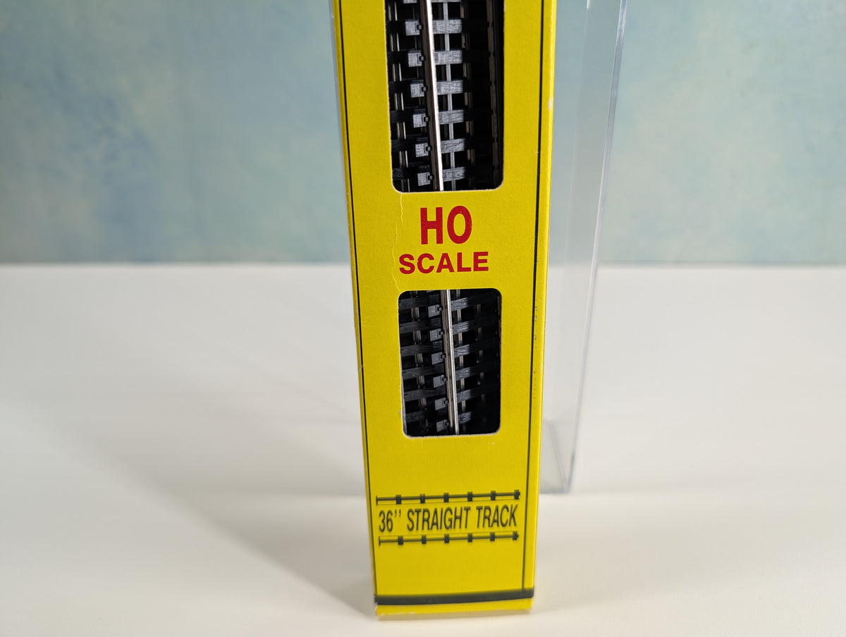 Model Power 21 HO Scale 9" Straight Code 100 Silver Track (4 pcs)