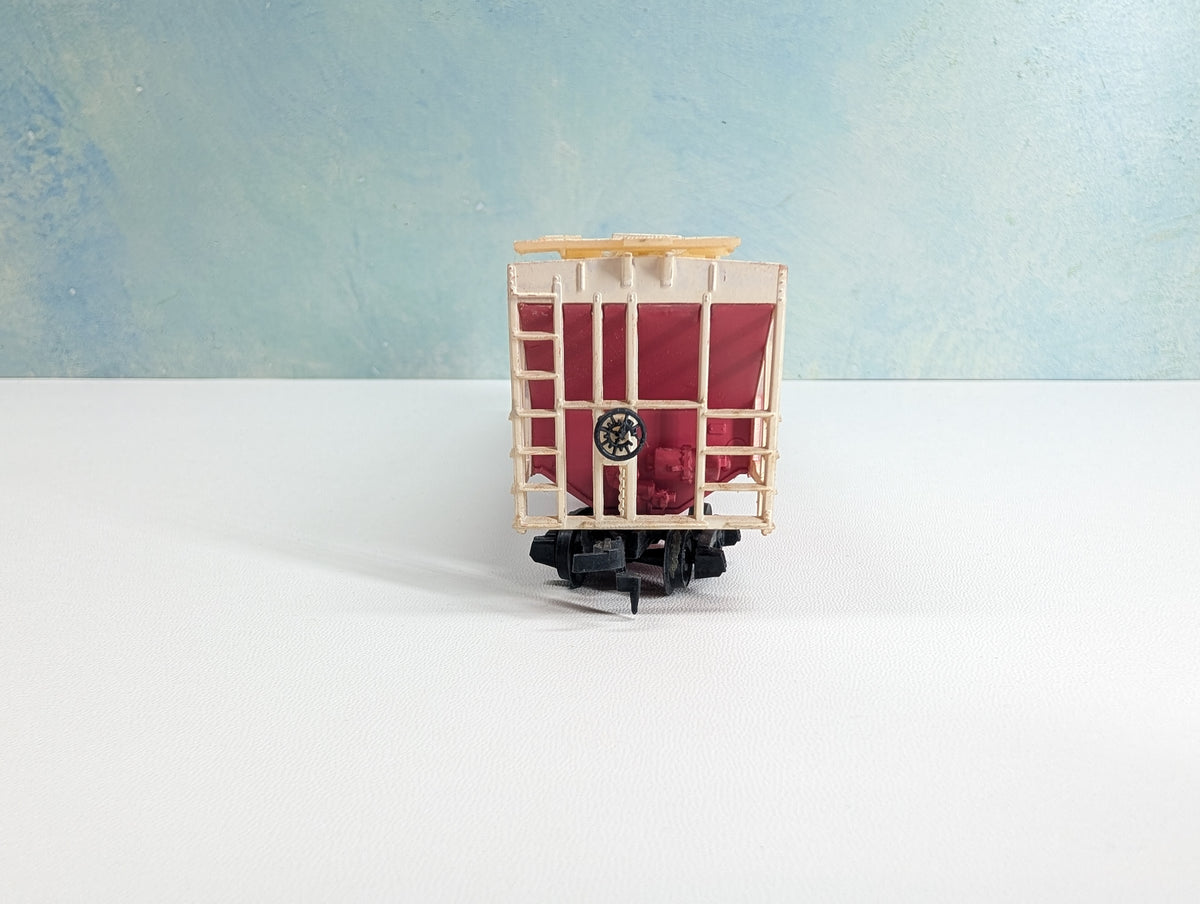 USED Tyco HO Scale Covered Hopper California & Hawaiian Sugar UP #960082