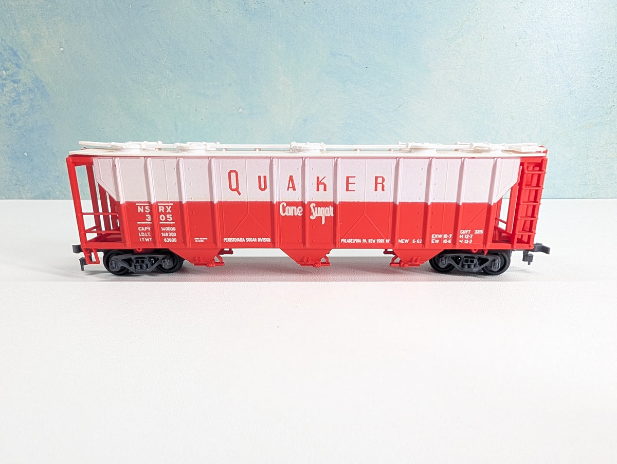 USED HO Scale Covered Hopper Quaker Cane Sugar NSRX #305