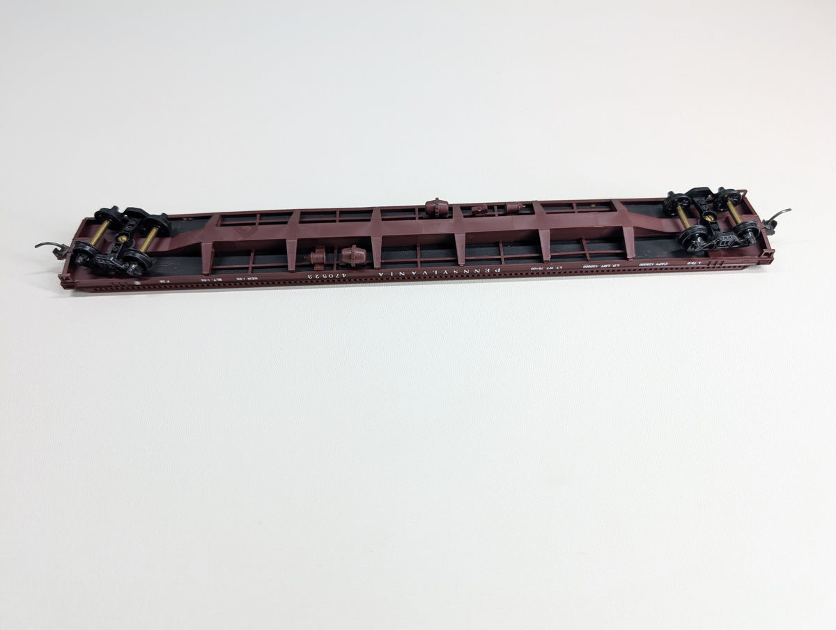 USED Walthers 932-3953 HO Scale 75' TOFC Flat Car Pennsylvania PRR #470523