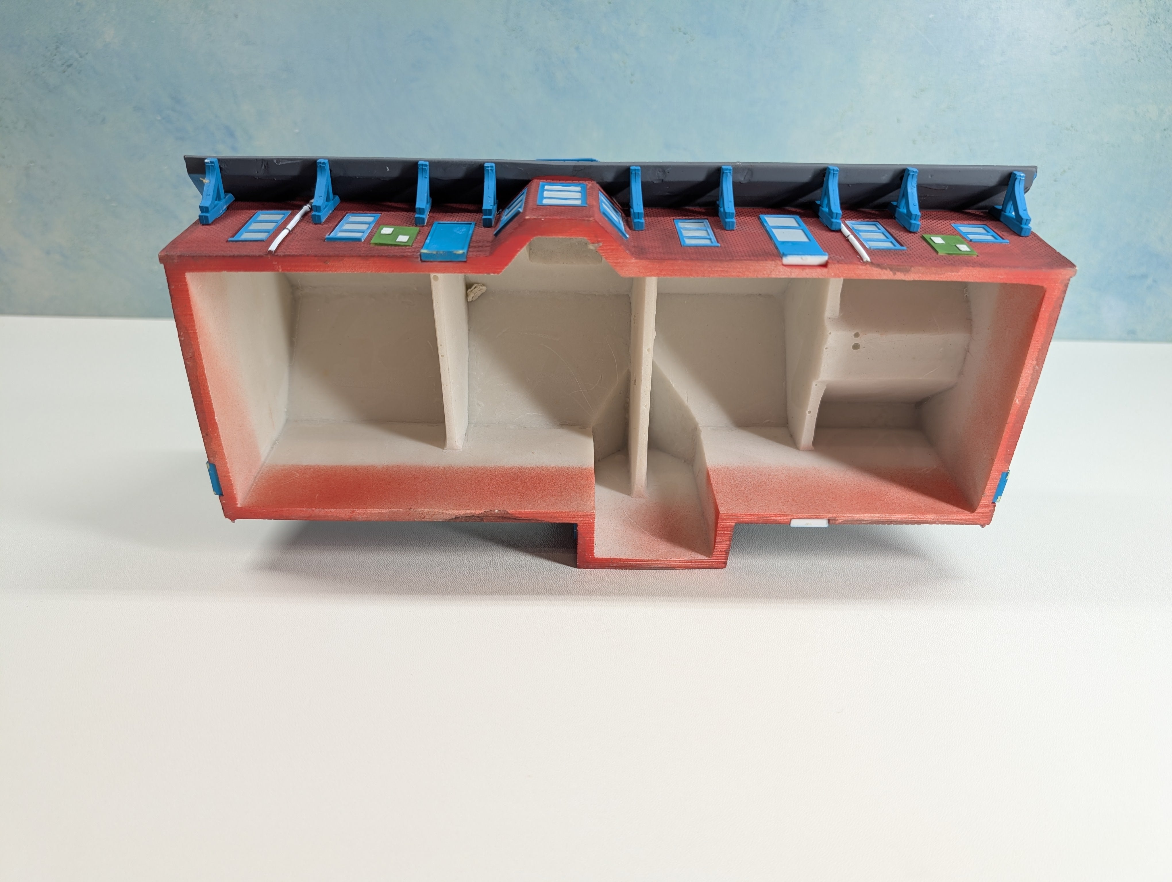 USED IMEX 6130 HO Scale Train Station Resin