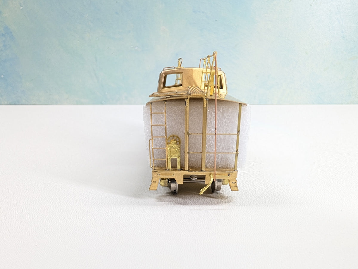 USED Alpha Models HO Scale PRR N-8 Brass Caboose w/ Antenna, Trainphone