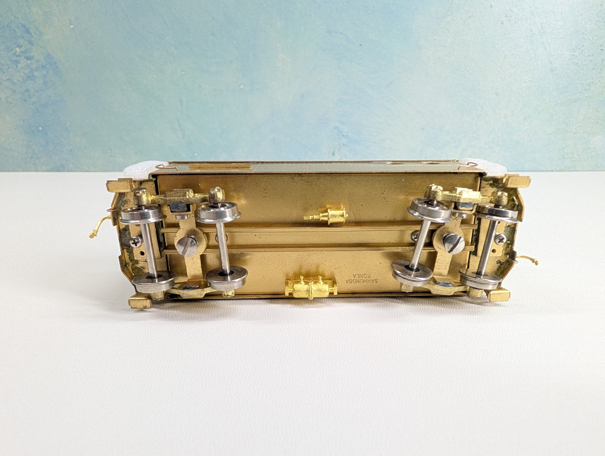 USED Alpha Models HO Scale PRR N-5C Brass Caboose w/ Antenna, Trainphone