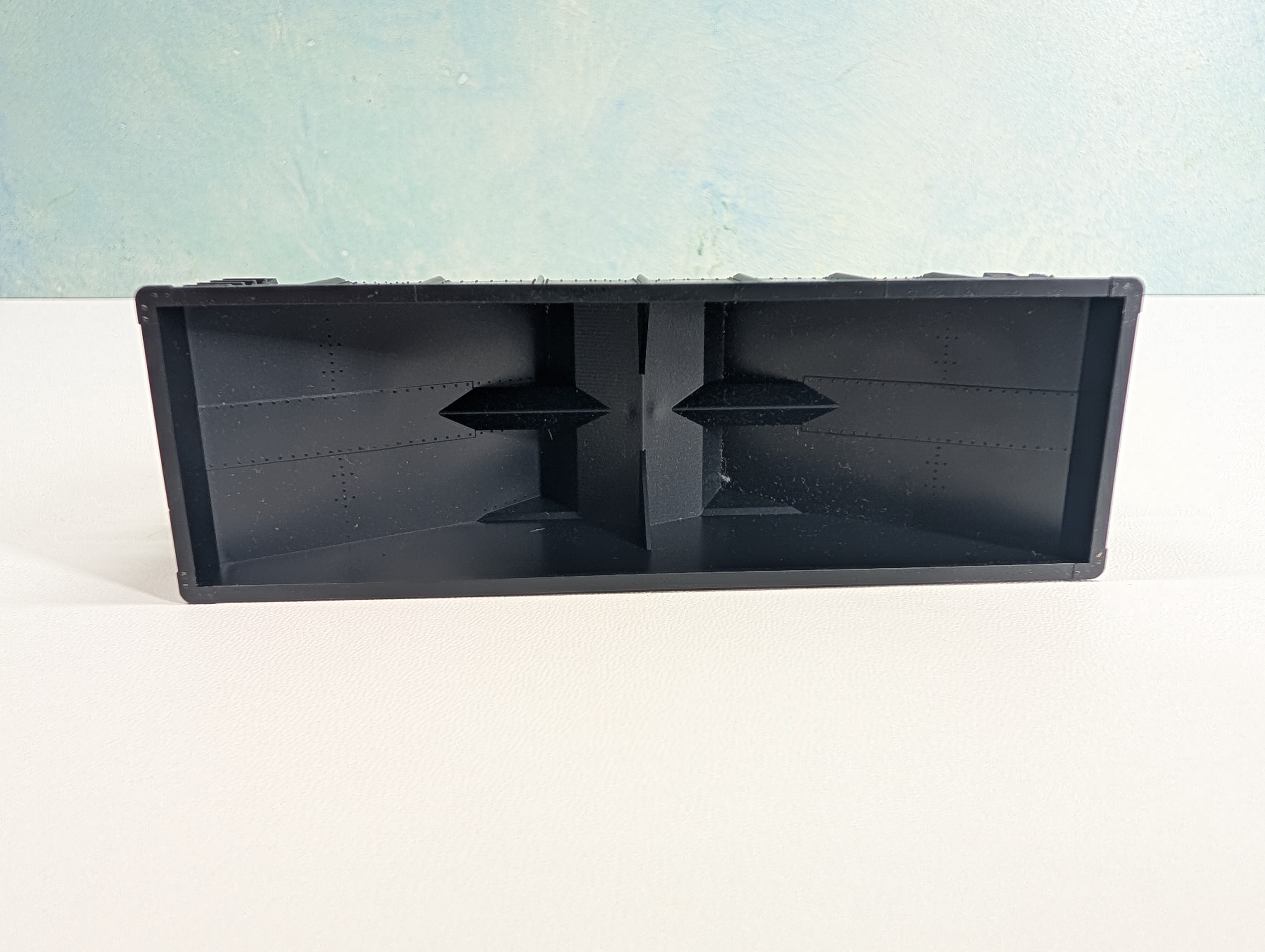 USED Accurail HO Scale 2 Bay Hopper New Haven NH #121408