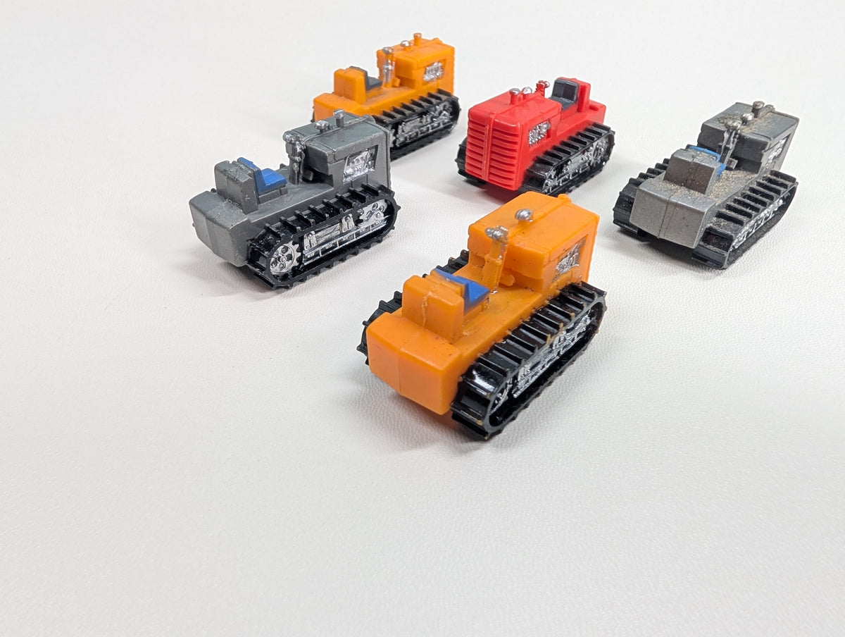 USED Tyco HO Scale Lot of Tractor Loads (5 pcs)