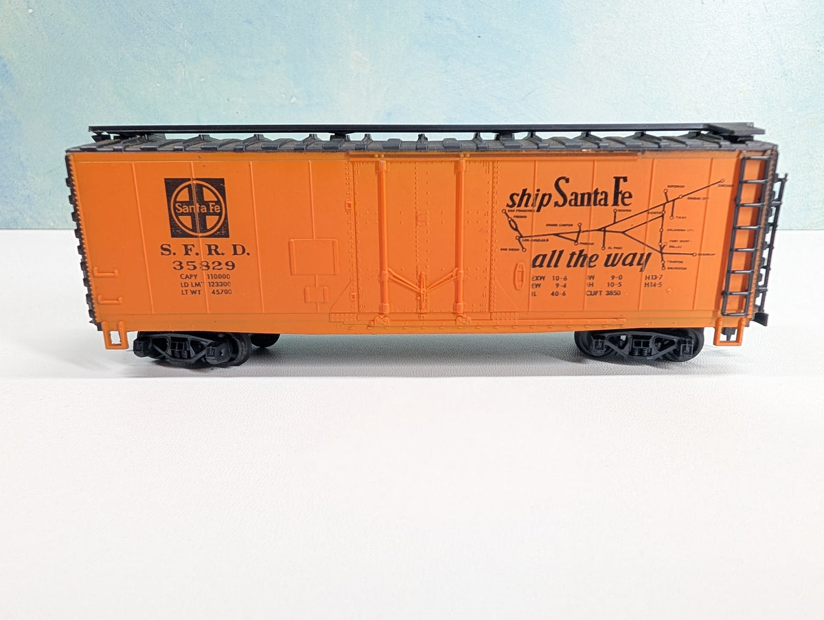 USED HO Scale Reefer Santa Fe SFRD #35829
