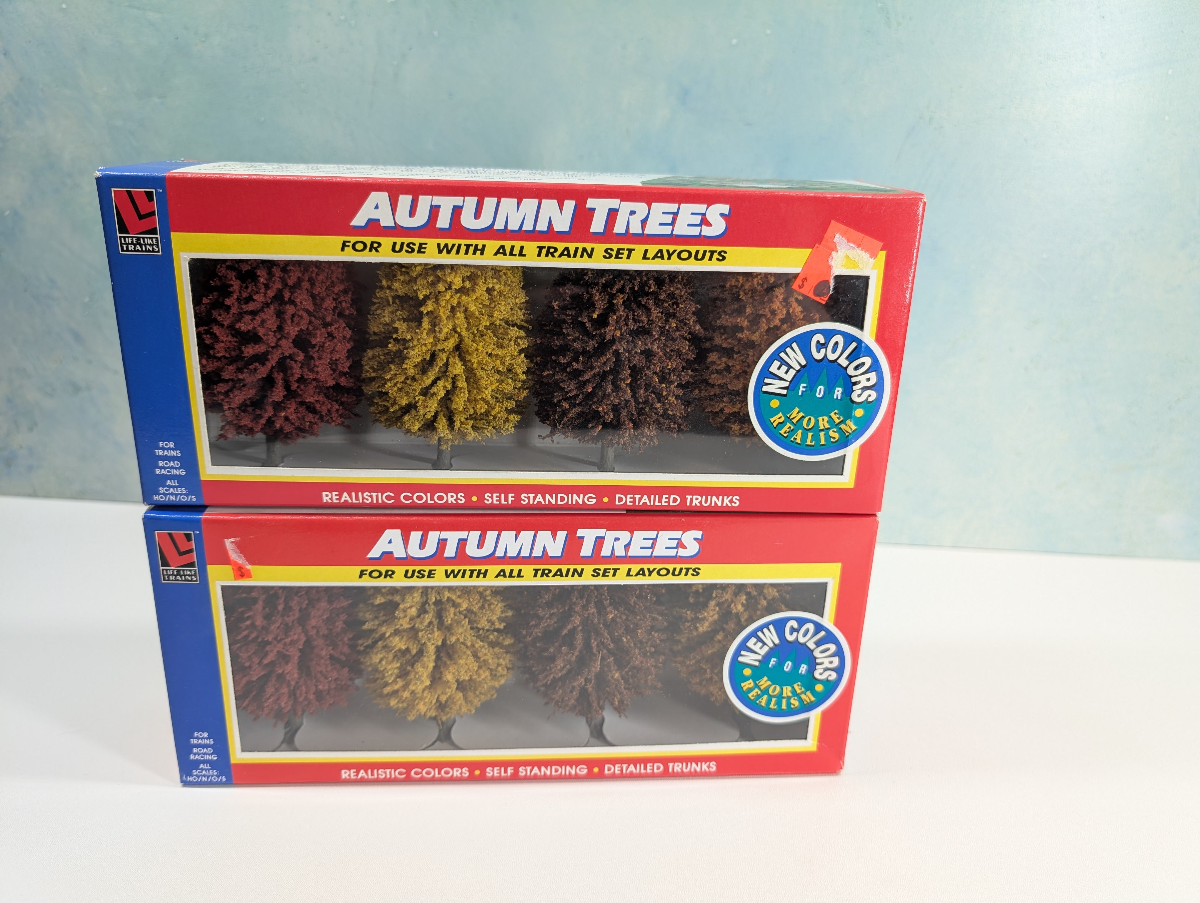 Life-Like 1922 Multi Scale Autumn Trees (8 pcs)