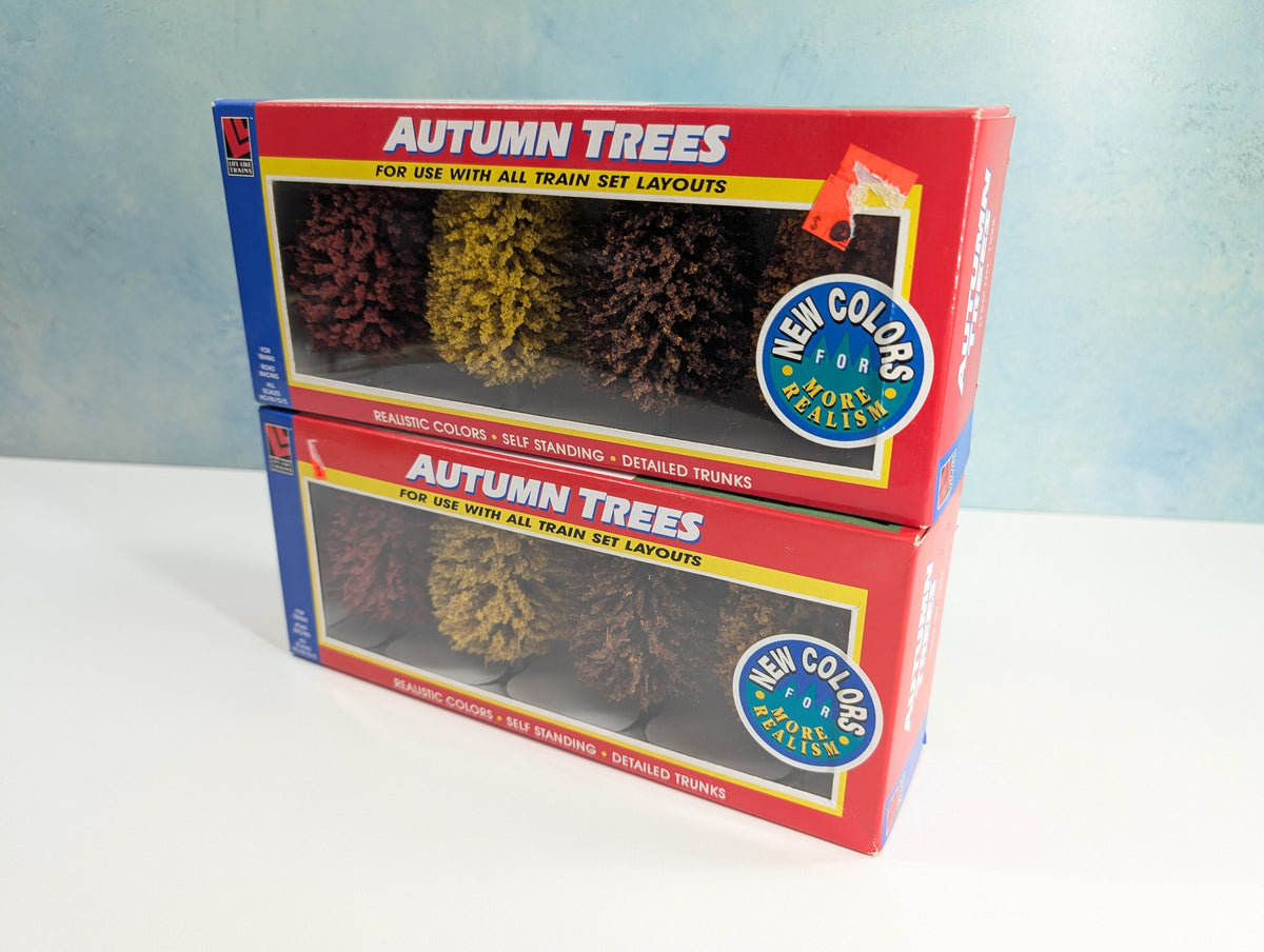 Life-Like 1922 Multi Scale Autumn Trees (8 pcs)