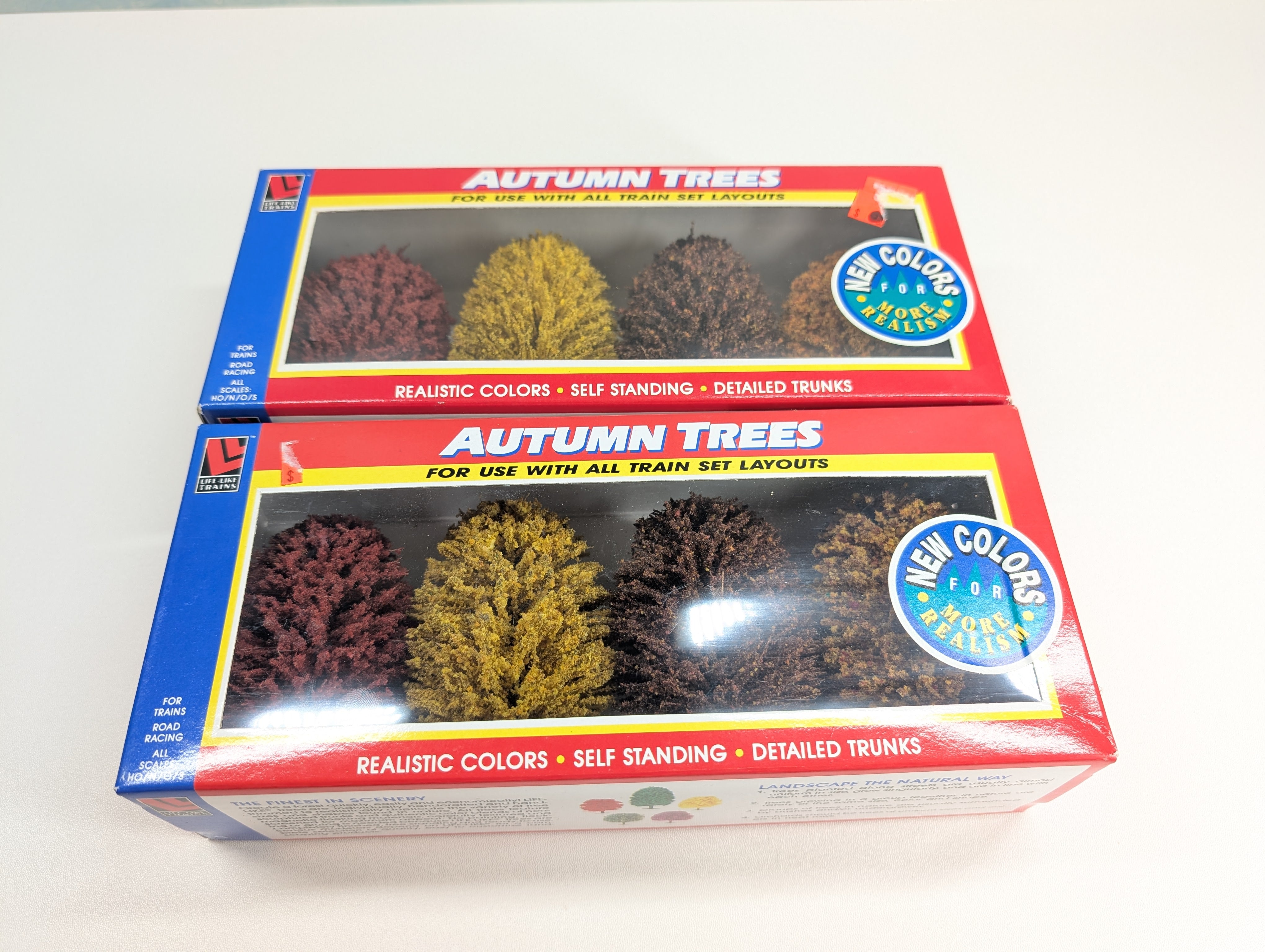 Life-Like 1922 Multi Scale Autumn Trees (8 pcs)