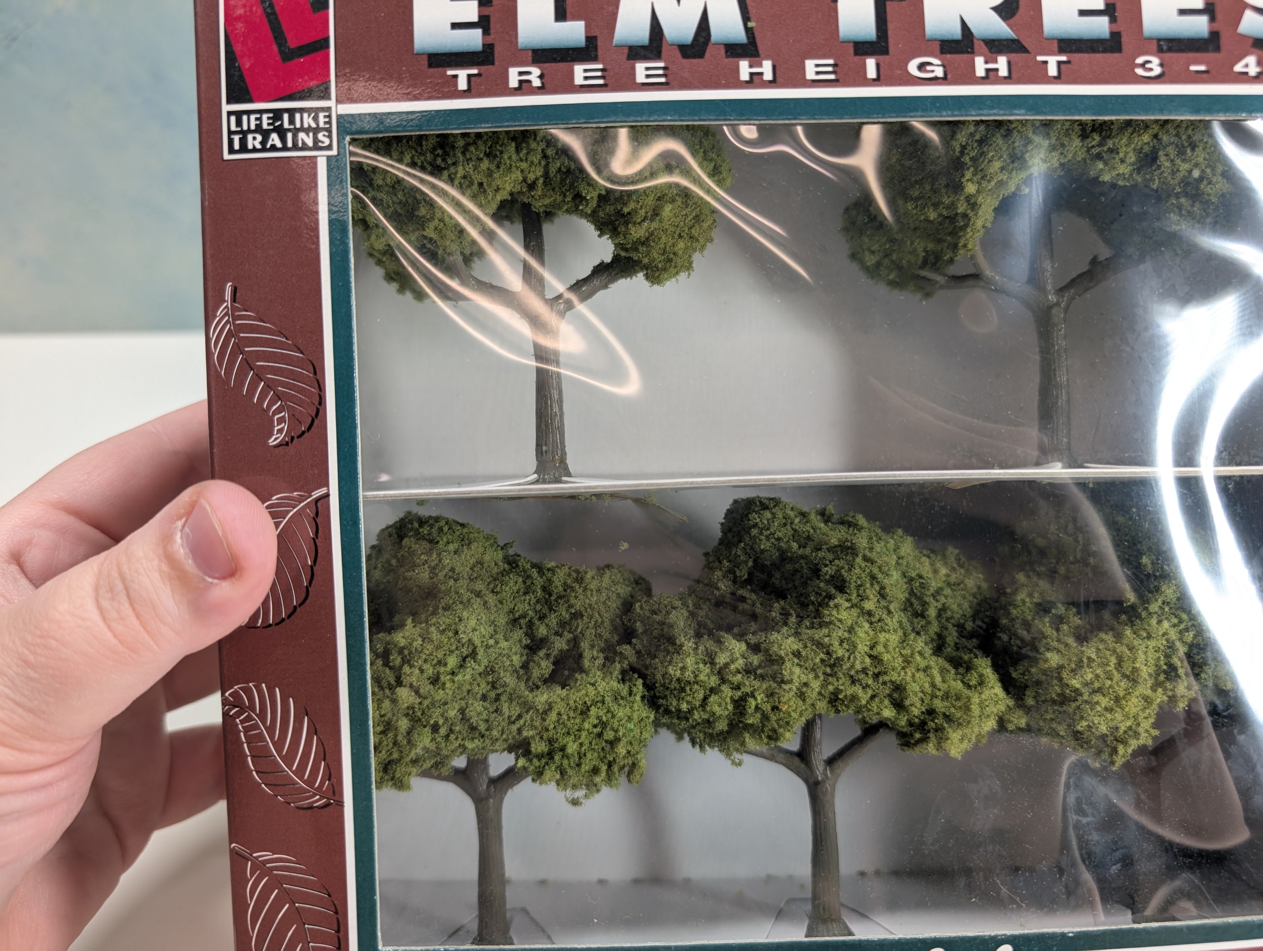 Life-Like 1912 Multi Scale Elm Trees (3-4") (5 pcs)