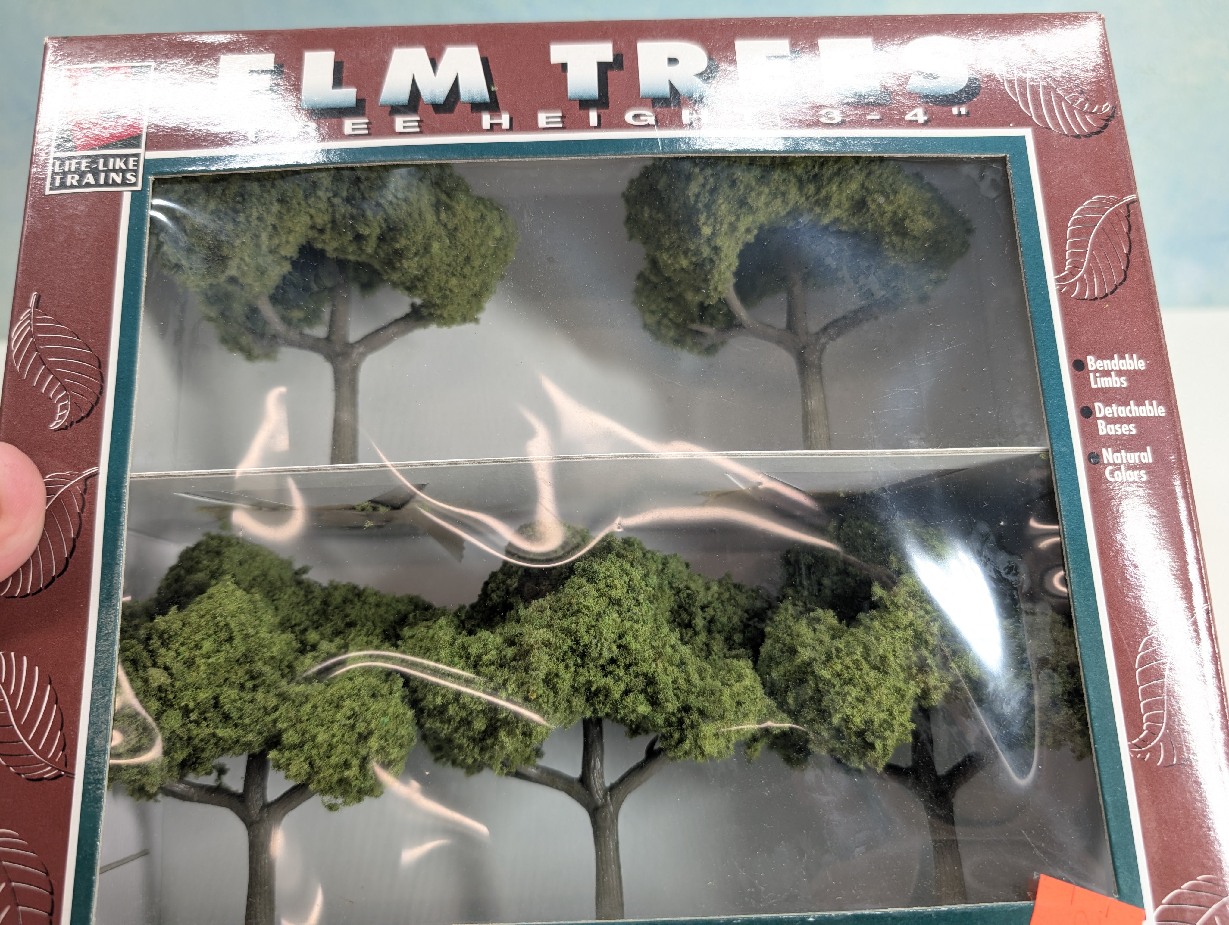 Life-Like 1912 Multi Scale Elm Trees (3-4") (5 pcs)
