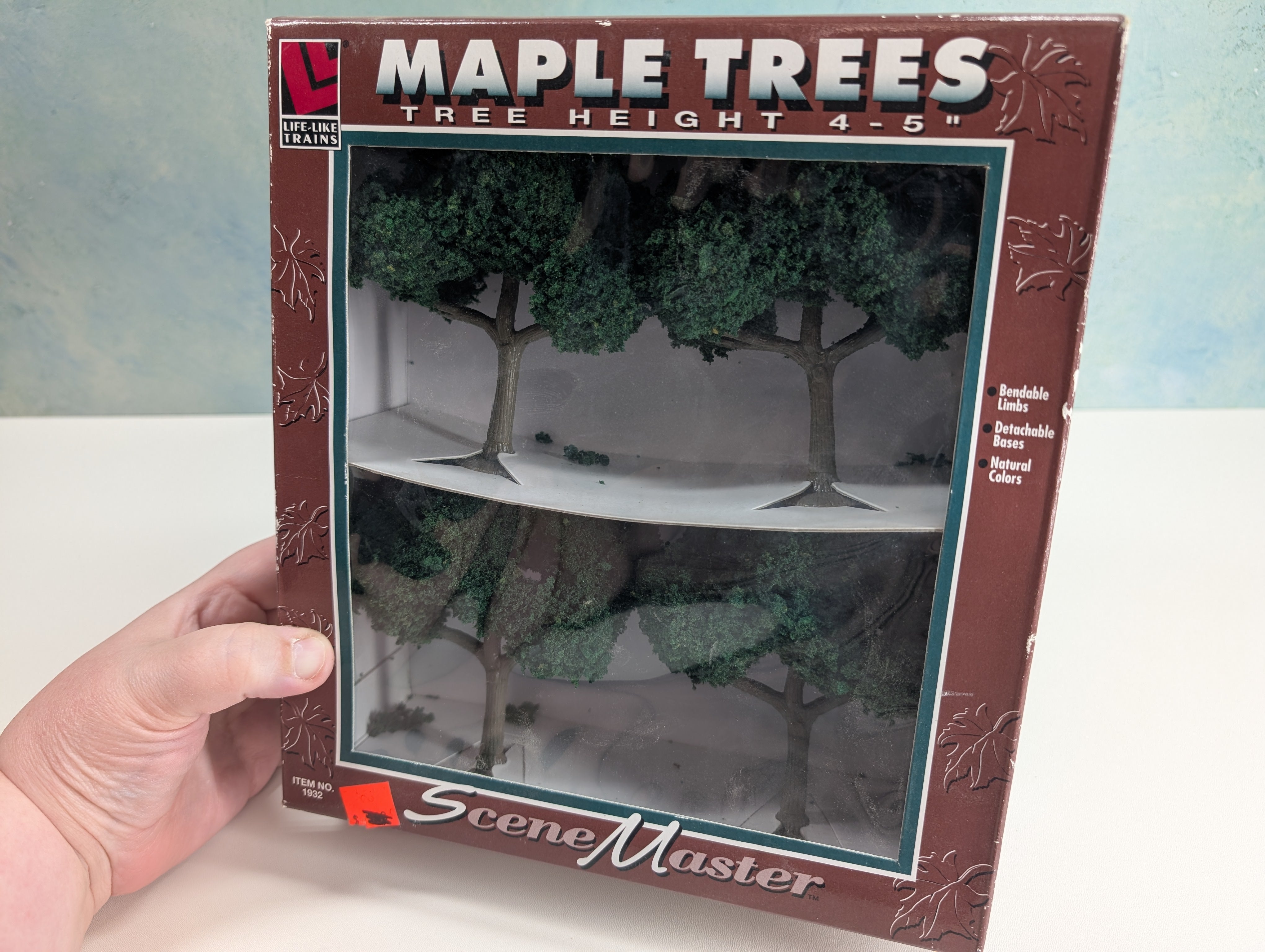 Life-Like 1932 Multi Scale Maple Trees (4-5") (4 pcs)