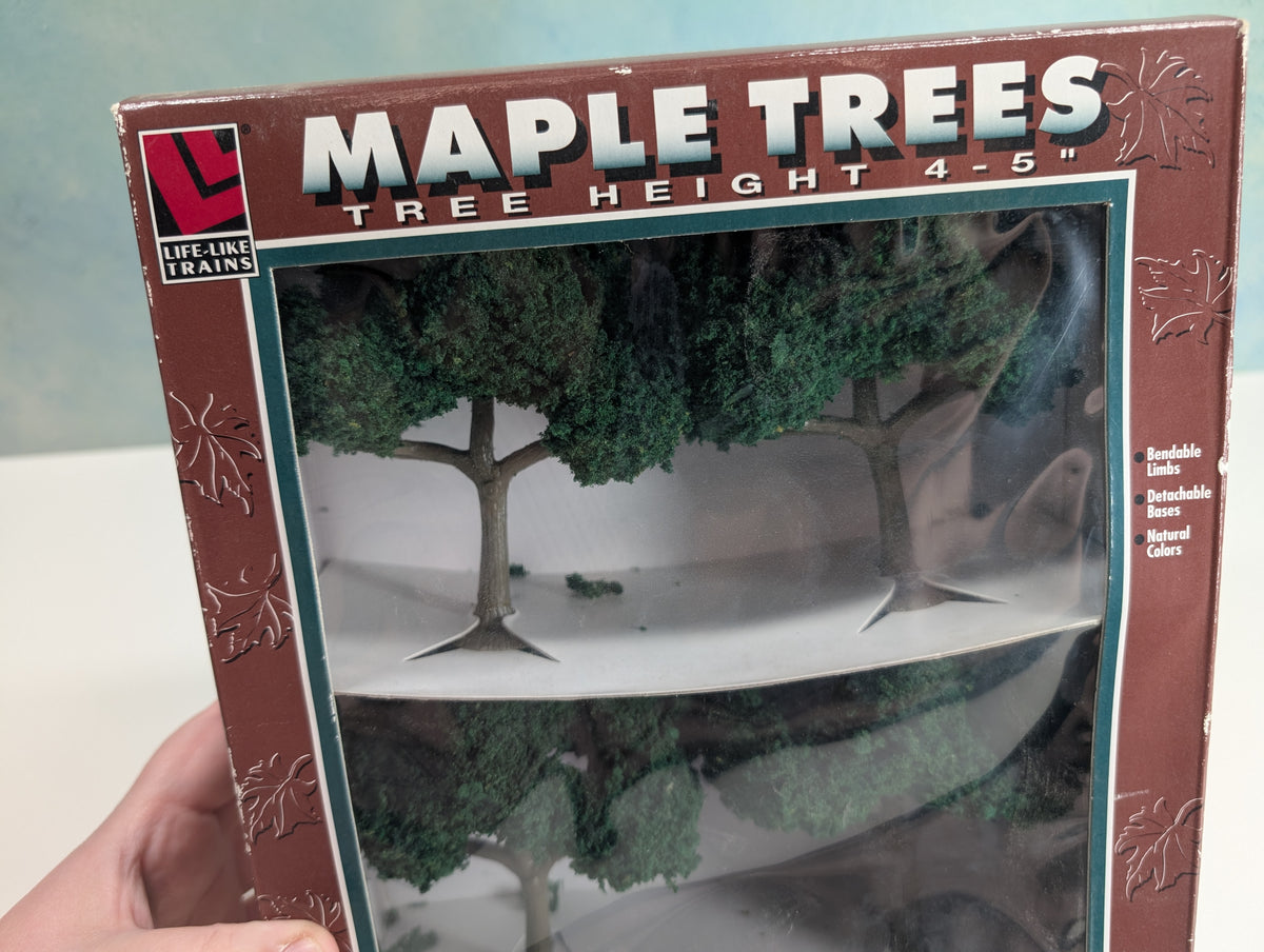 Life-Like 1932 Multi Scale Maple Trees (4-5") (4 pcs)