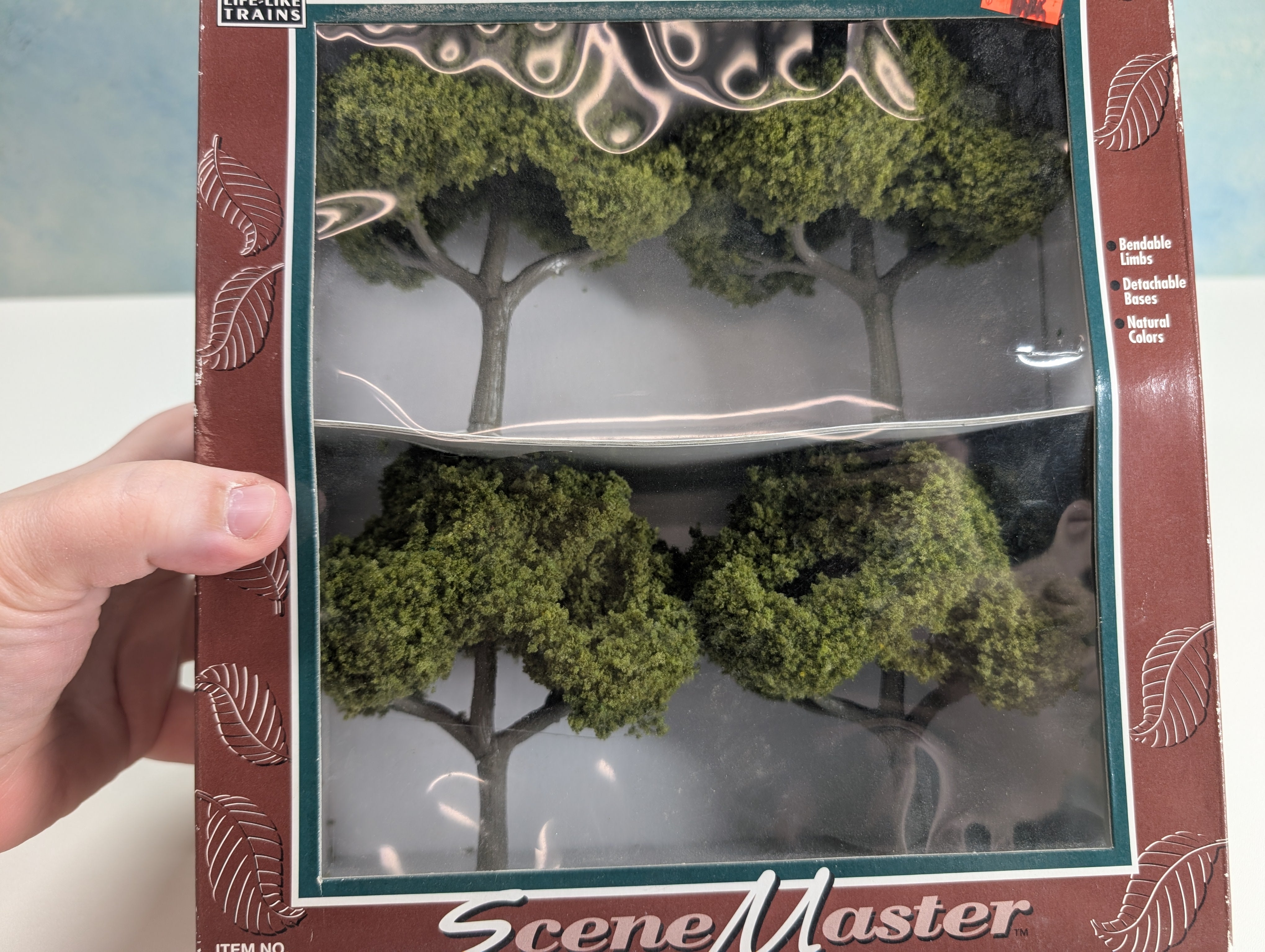 Life-Like 1931 Multi Scale Elm Trees (4-5") (4 pcs)