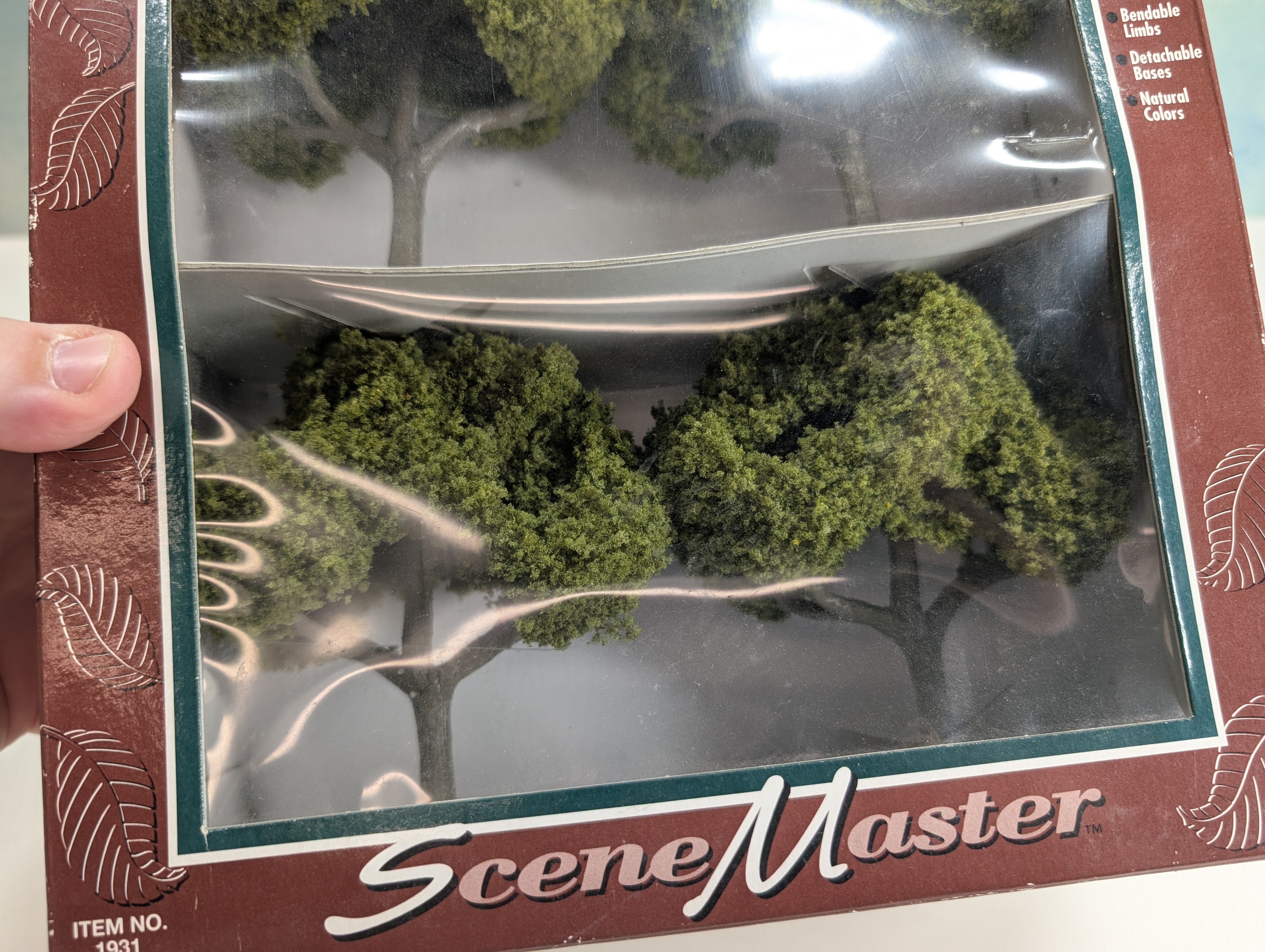 Life-Like 1931 Multi Scale Elm Trees (4-5") (4 pcs)