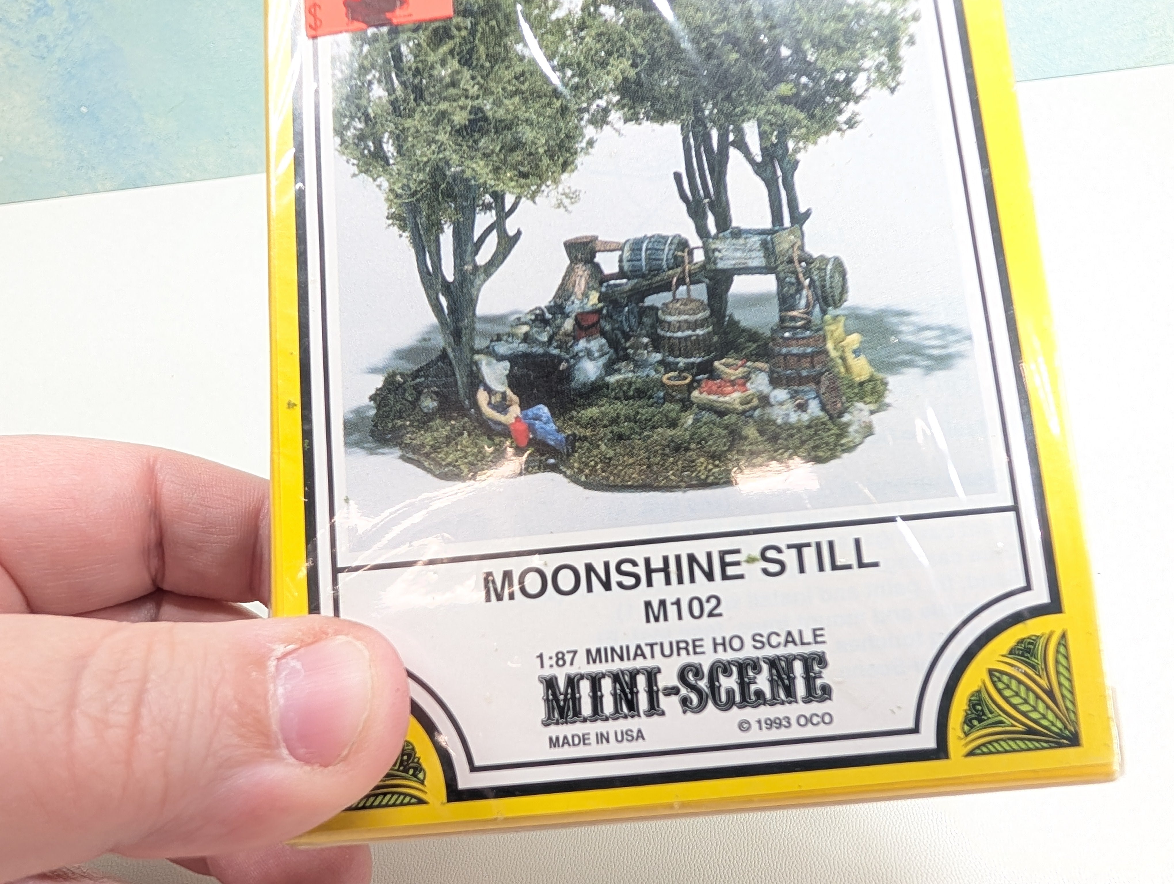 Woodland Scenics M102 HO Scale Moonshine Still, Mini Scene (Retired)