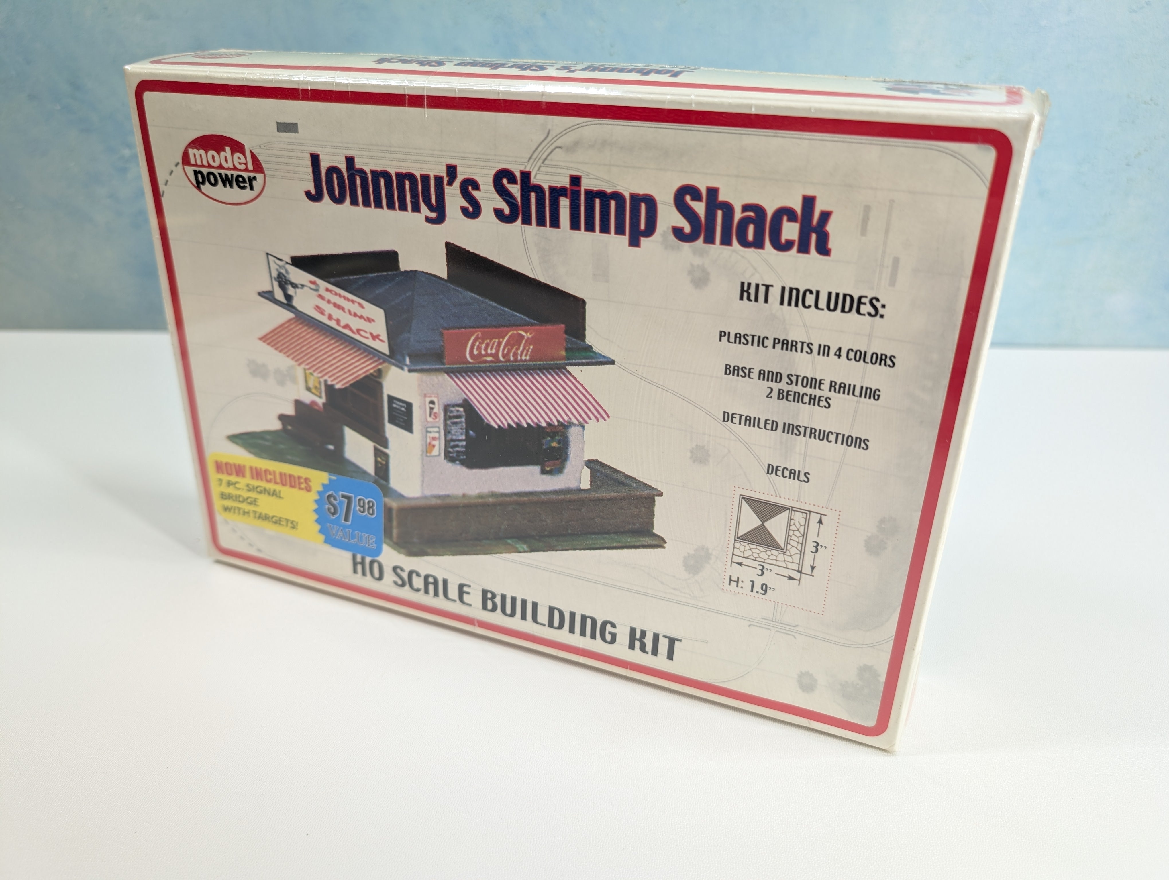 Model Power 401 HO Scale Johnny's Shrimp Shack Sealed KIT