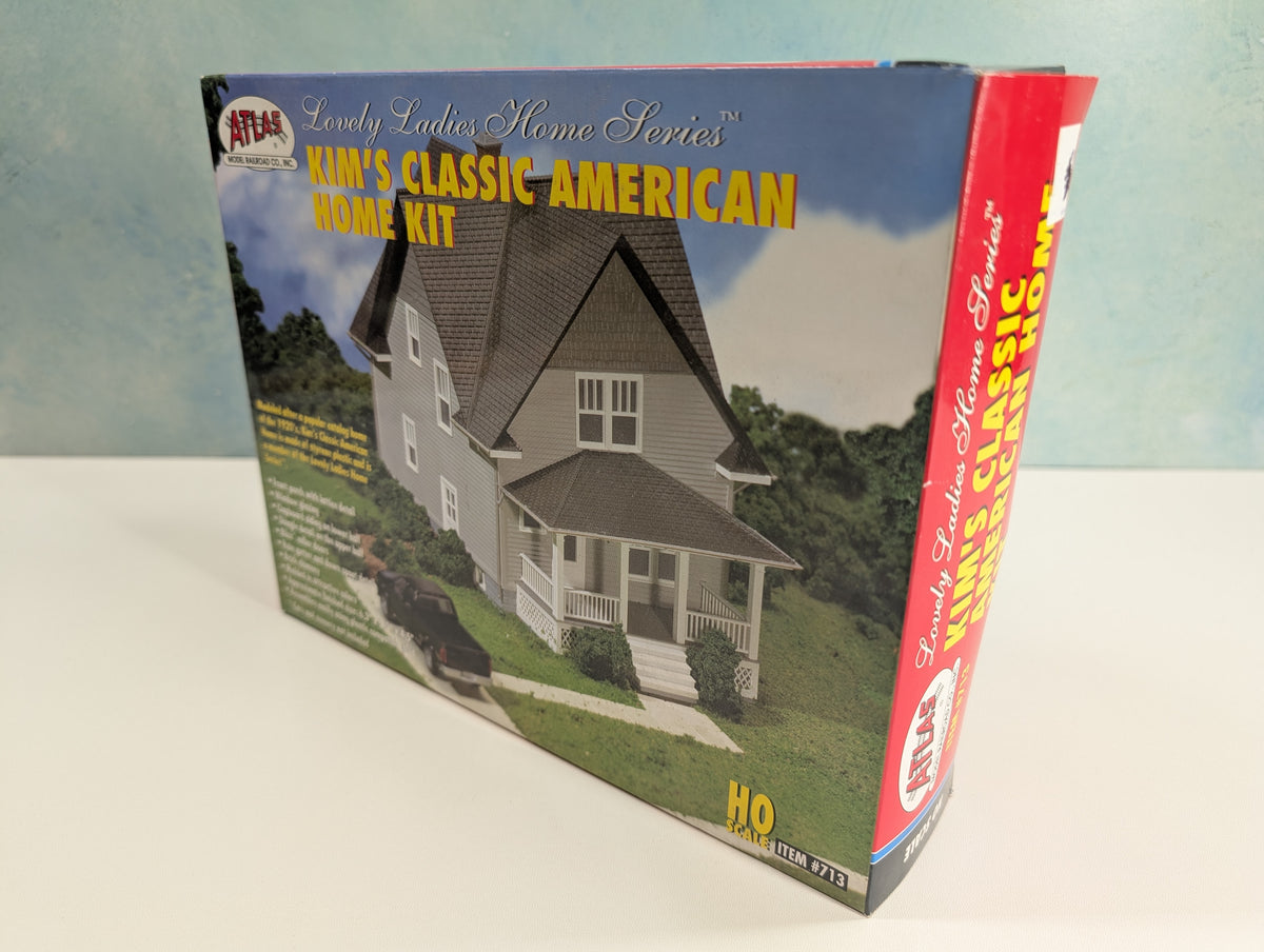Atlas 713 HO Scale Kim's Classic American Home Sealed KIT