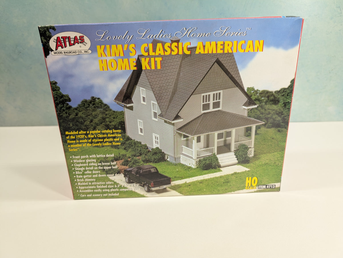 Atlas 713 HO Scale Kim's Classic American Home Sealed KIT