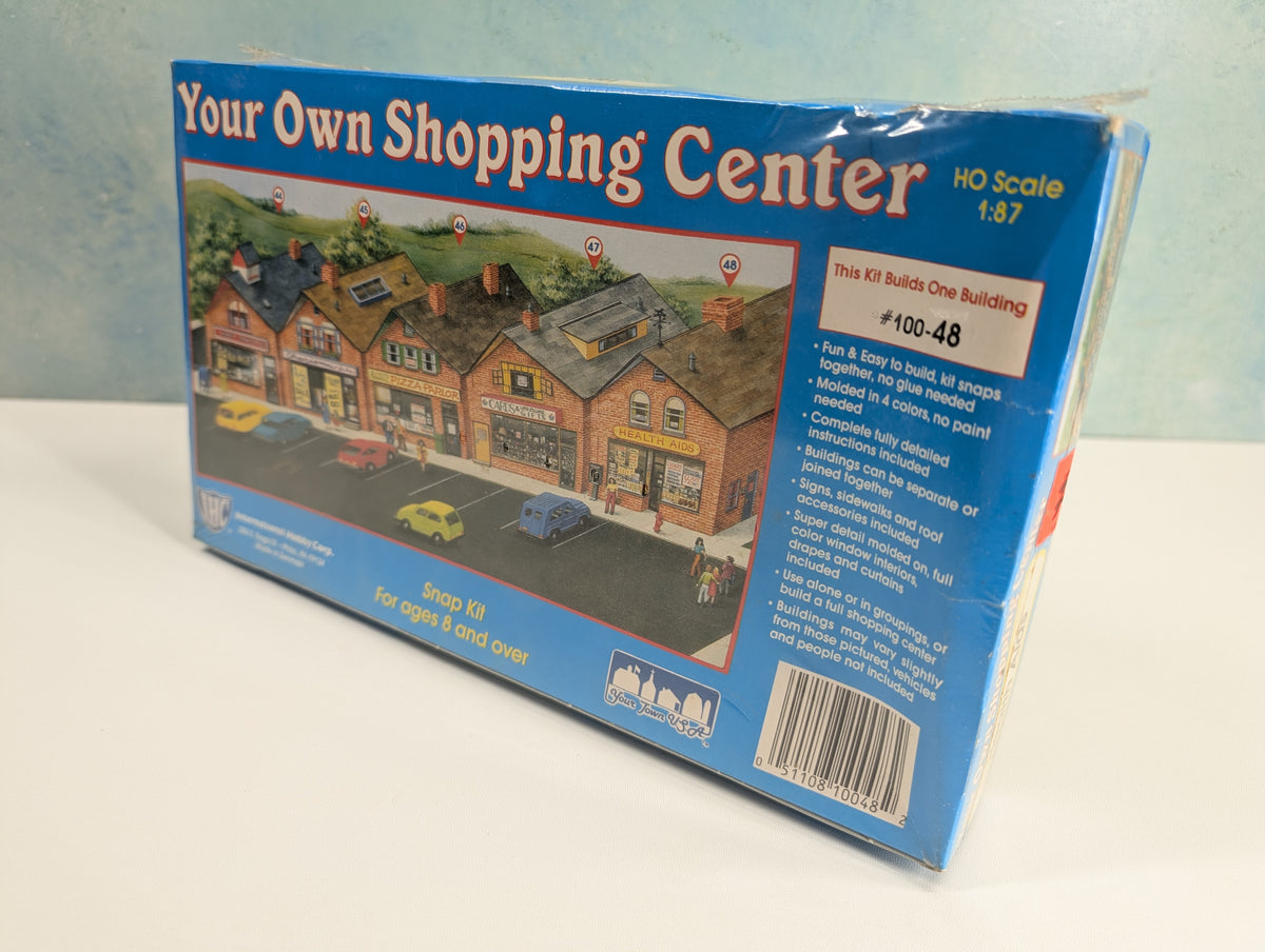 IHC #100-48 HO Scale Health Aids, Shopping Center Sealed KIT