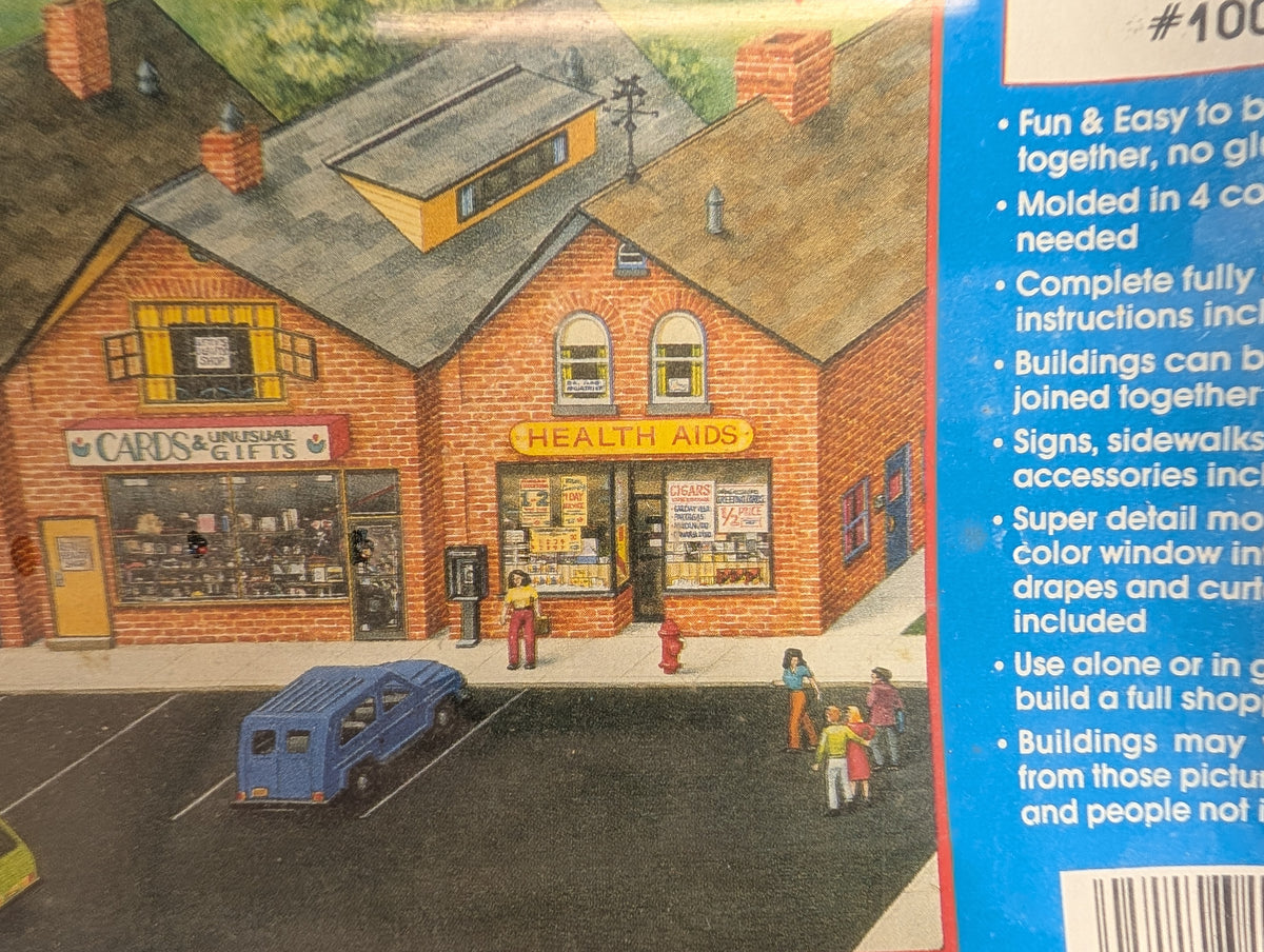 IHC #100-48 HO Scale Health Aids, Shopping Center Sealed KIT