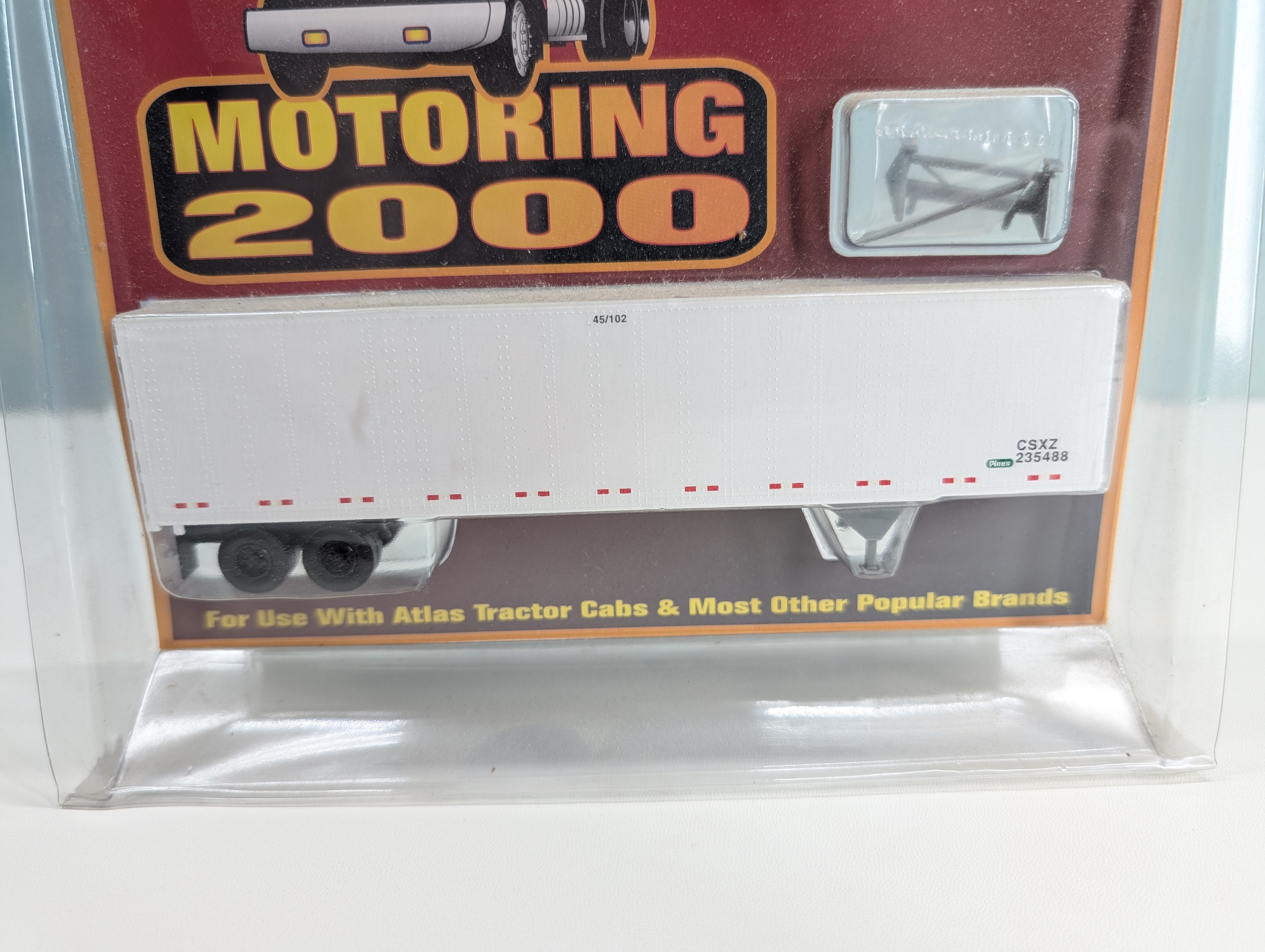 Atlas #1203-4 HO Scale 45' Pines Trailer CSXZ #235488