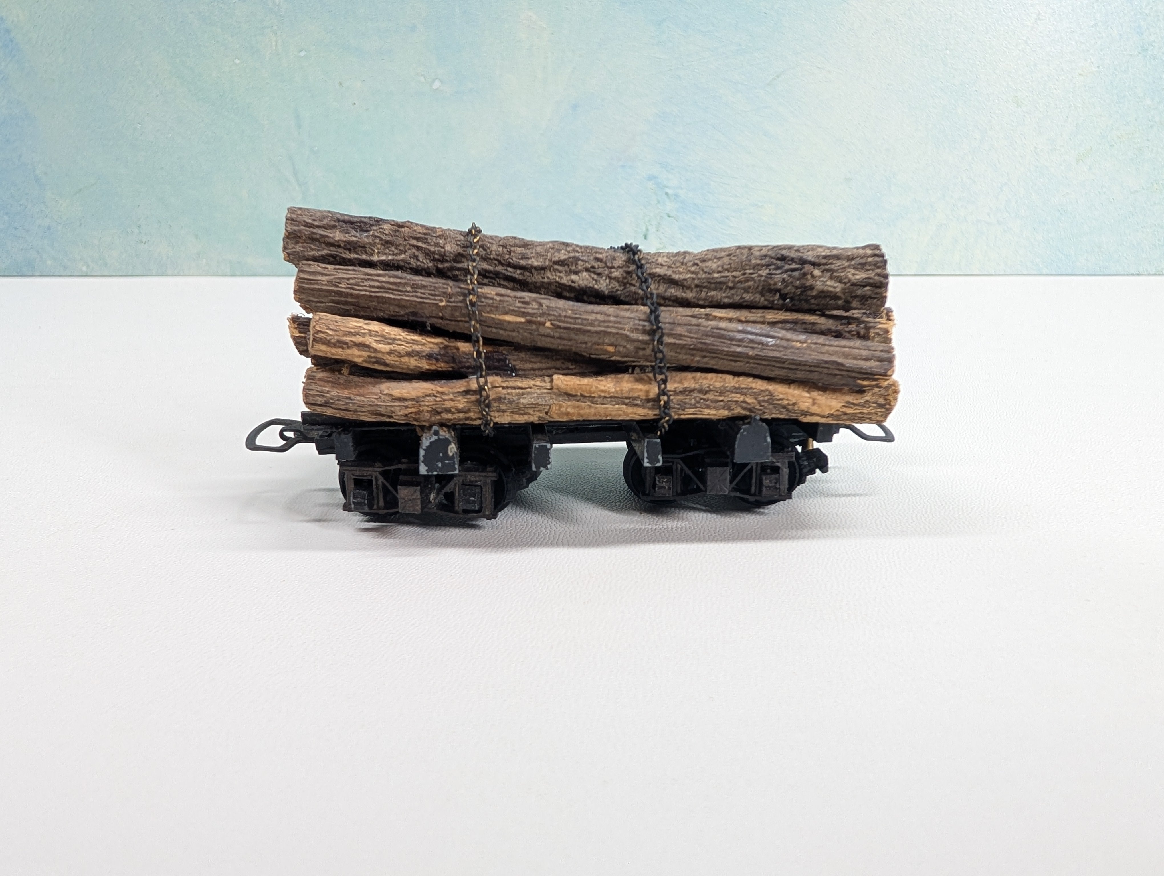 USED HO Scale Skeleton Log Car