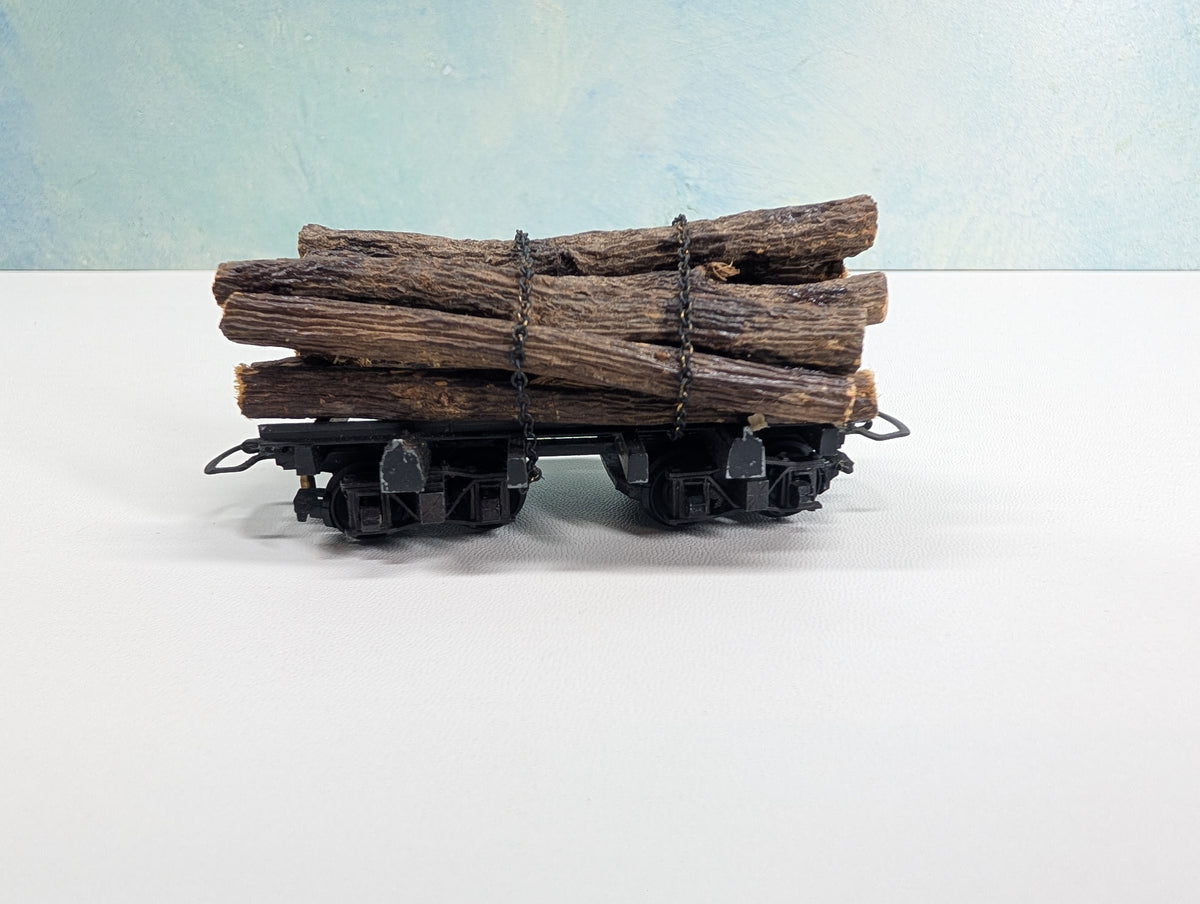 USED HO Scale Skeleton Log Car