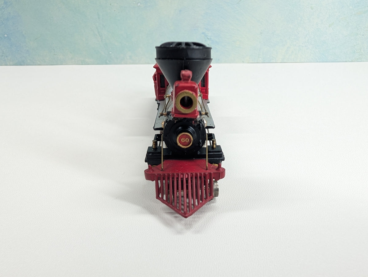 USED Bachmann HO Scale 4-4-0 Steam Engine w/ Tender Jupiter #60 Tested! DC