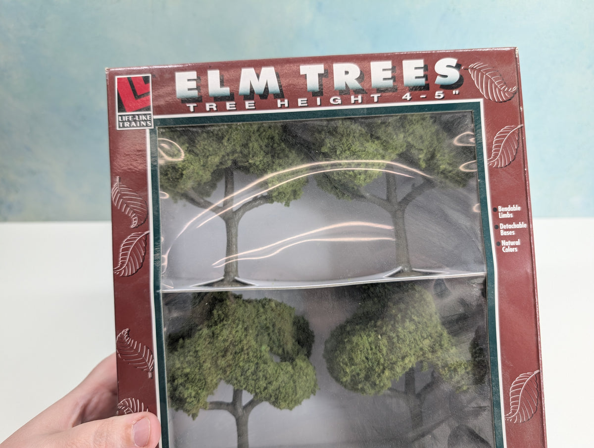 Life-Like 1931 MULTI Scale Elm Trees (4-5") (4 pcs)