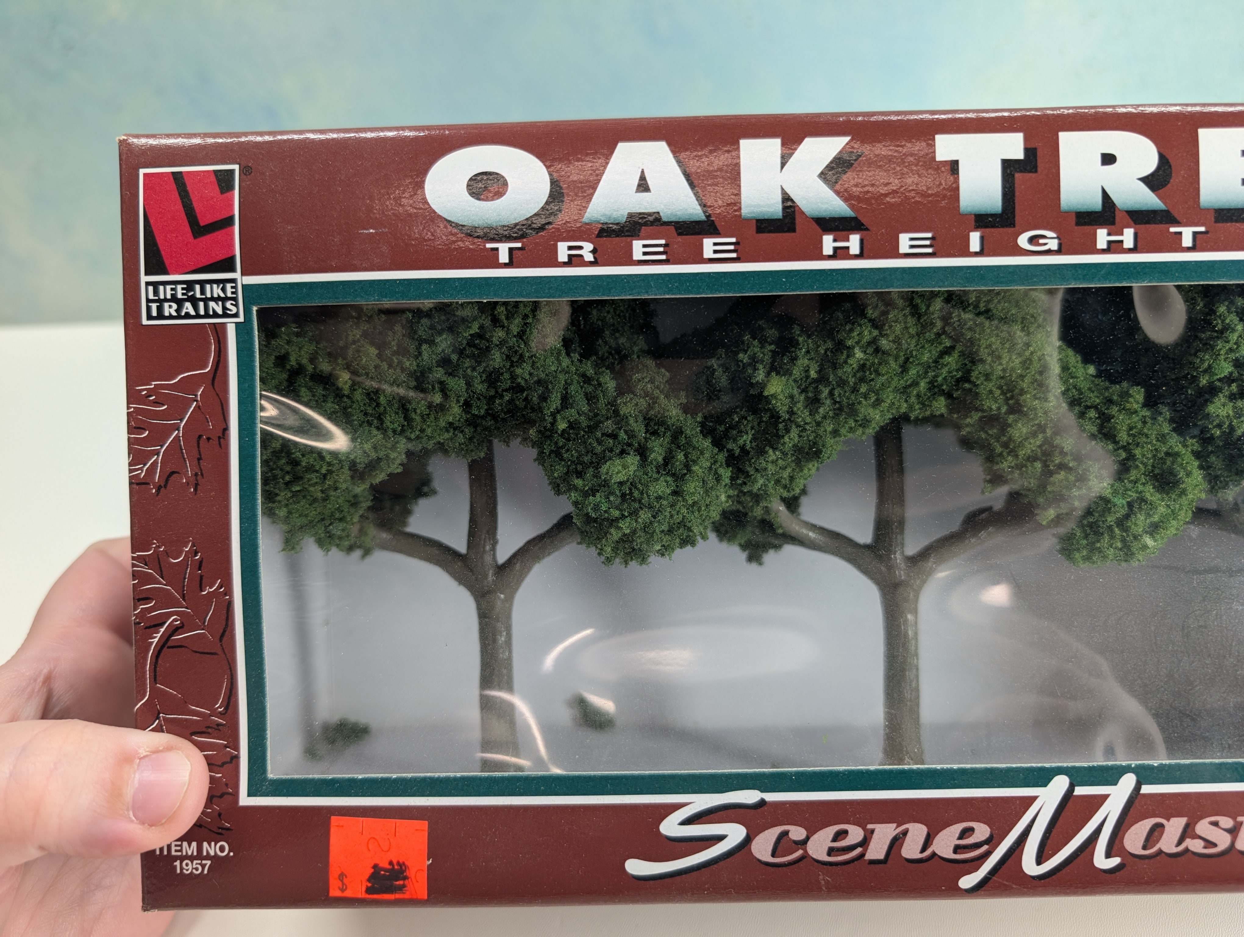 Life-Like 1957 MULTI Scale Oak Trees (4-6") (3pcs)