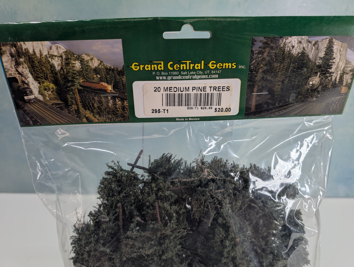Grand Central Gems 295-T1 MULTI Scale 20 Medium Pine Trees