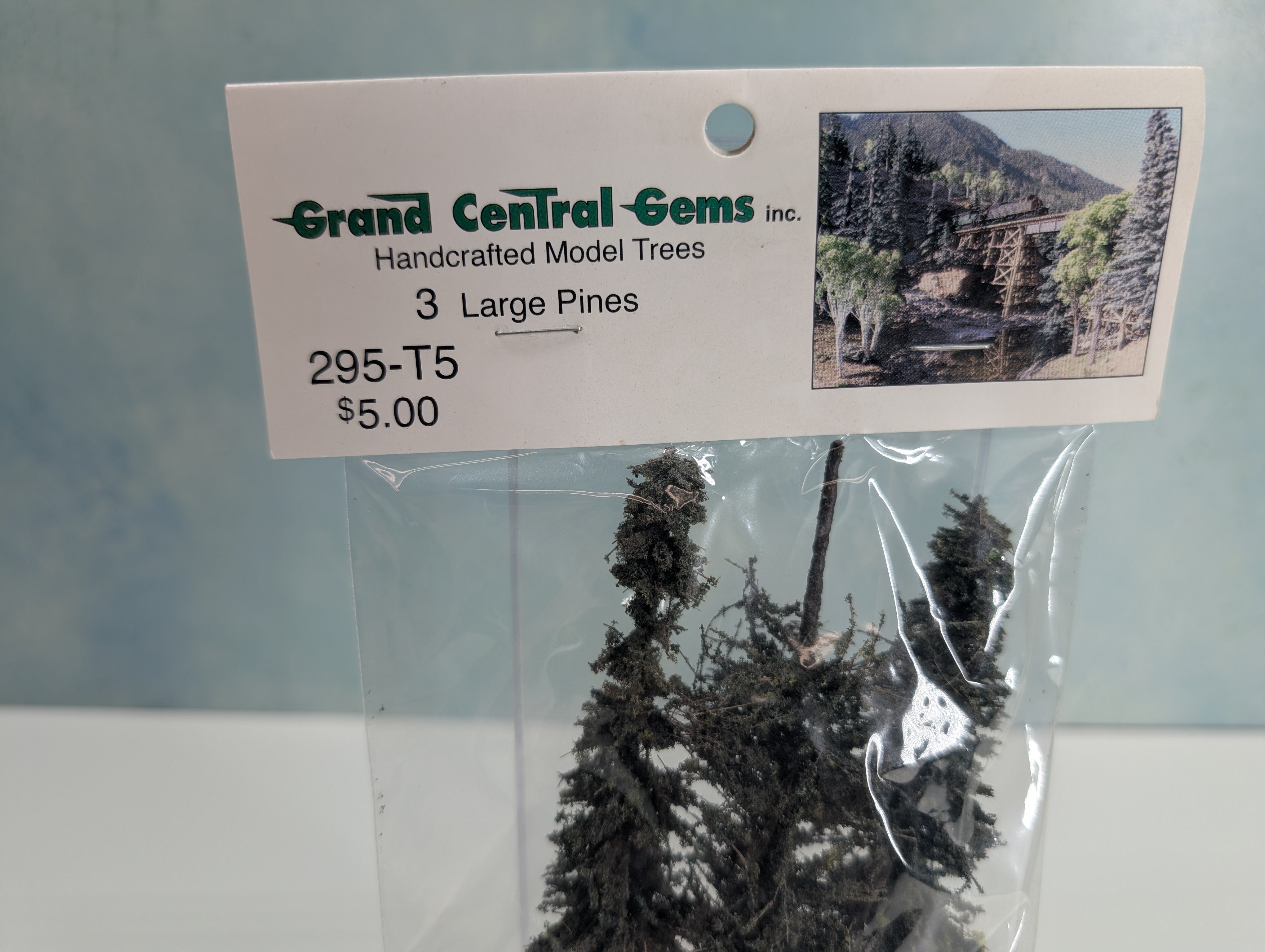 Grand Central Gems 295-T5 MULTI Scale 3 Large Pine Trees
