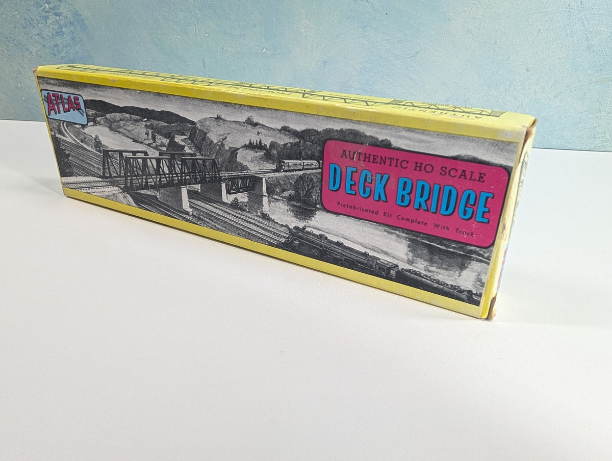 USED Atlas 84 HO Scale Deck Bridge Kit (Brass)