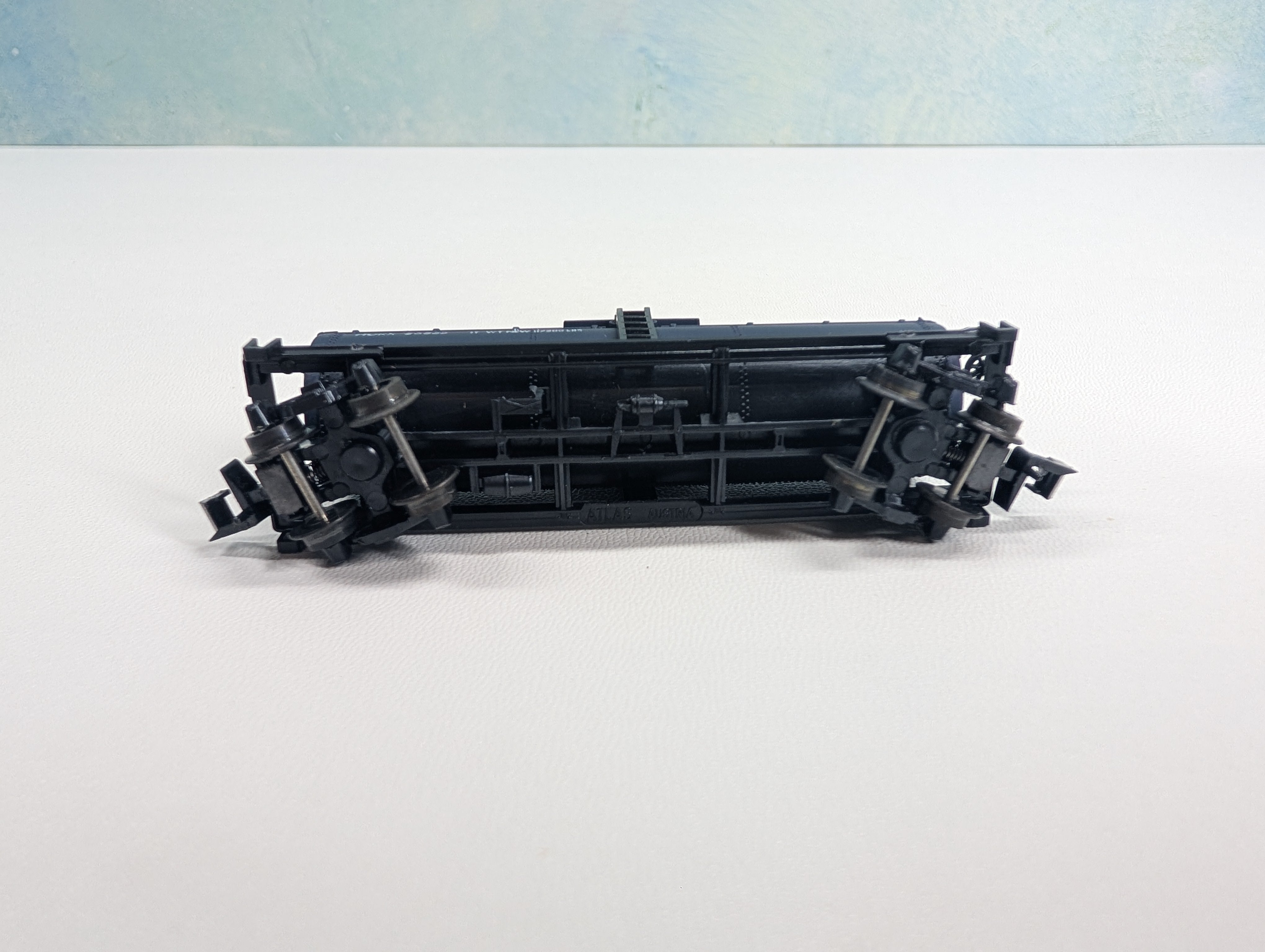USED Atlas 2261 N Scale Tank Car Gulf HOKX #56555
