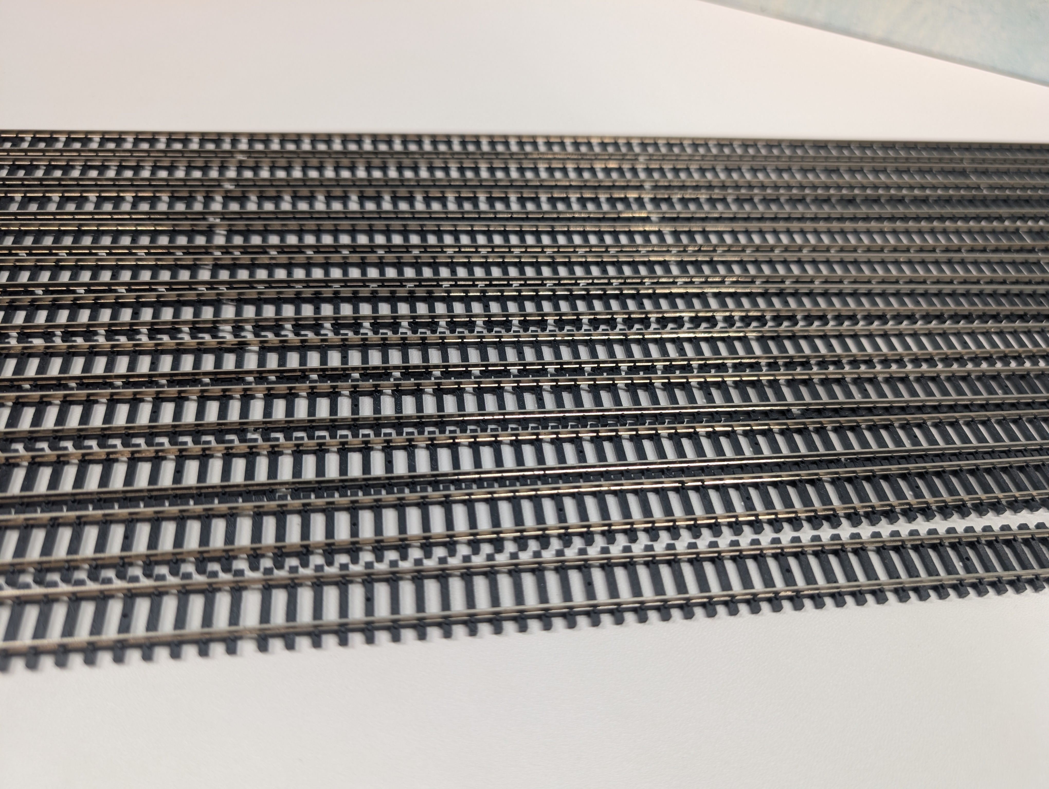 USED Atlas 2500 N Scale Superflex Track, 29.5" Flex Section, Code 80 Nickel Silver (11 pcs)
