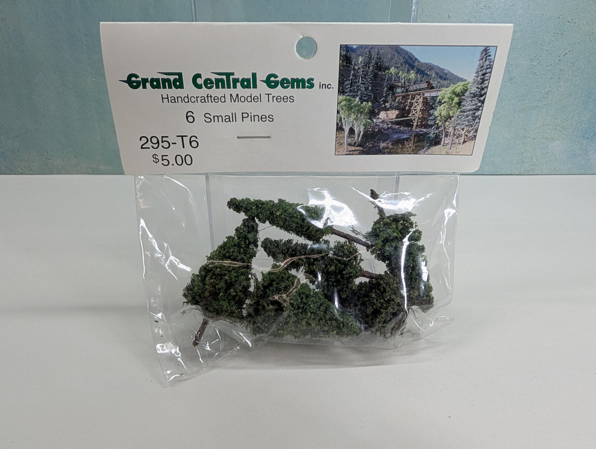Grand Central Gems 295-T6 Multi Scale 6 Small Pine Trees